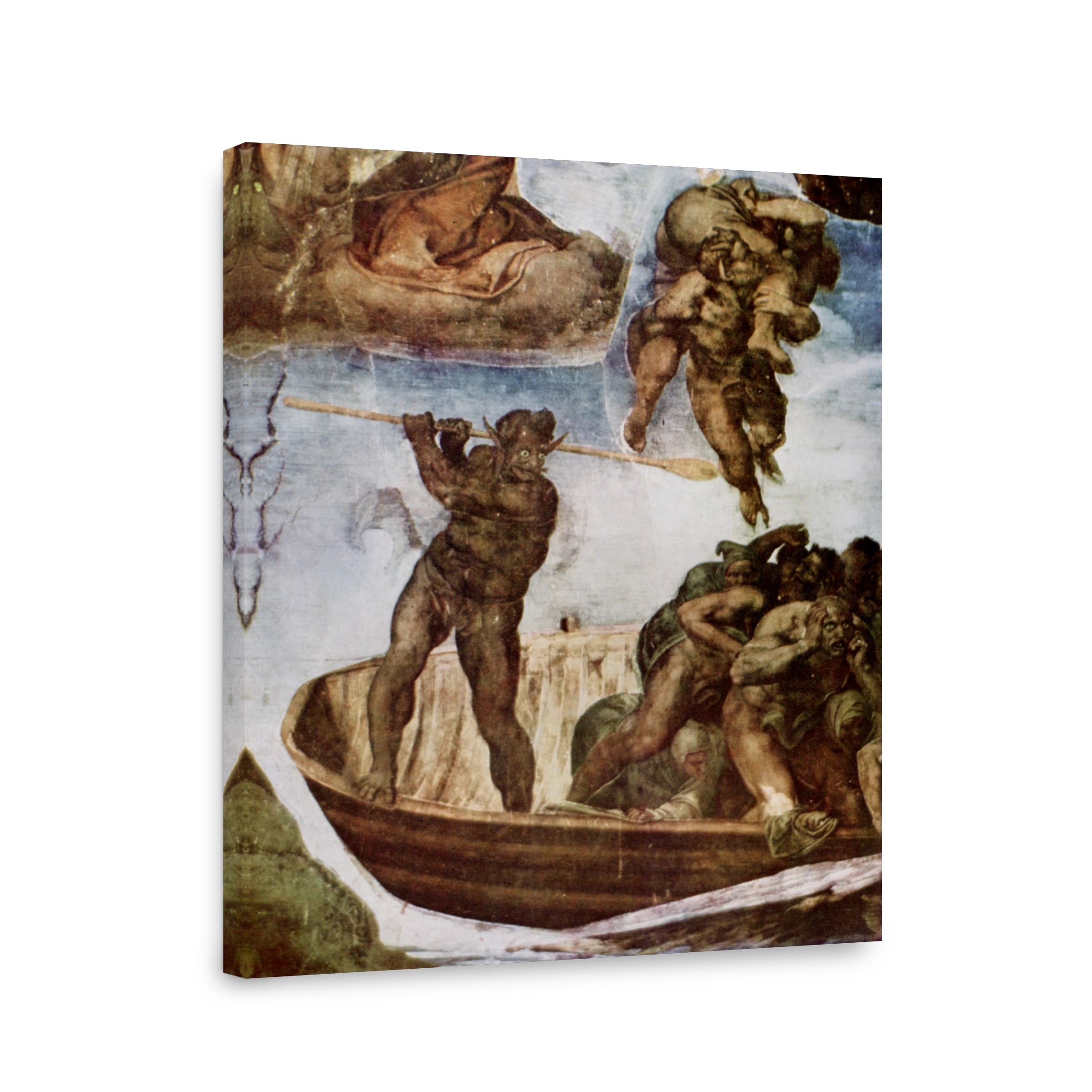Michelangelo (1475 1564)   The Last Judgement, Charon Who Ferries The Damned 1536 41