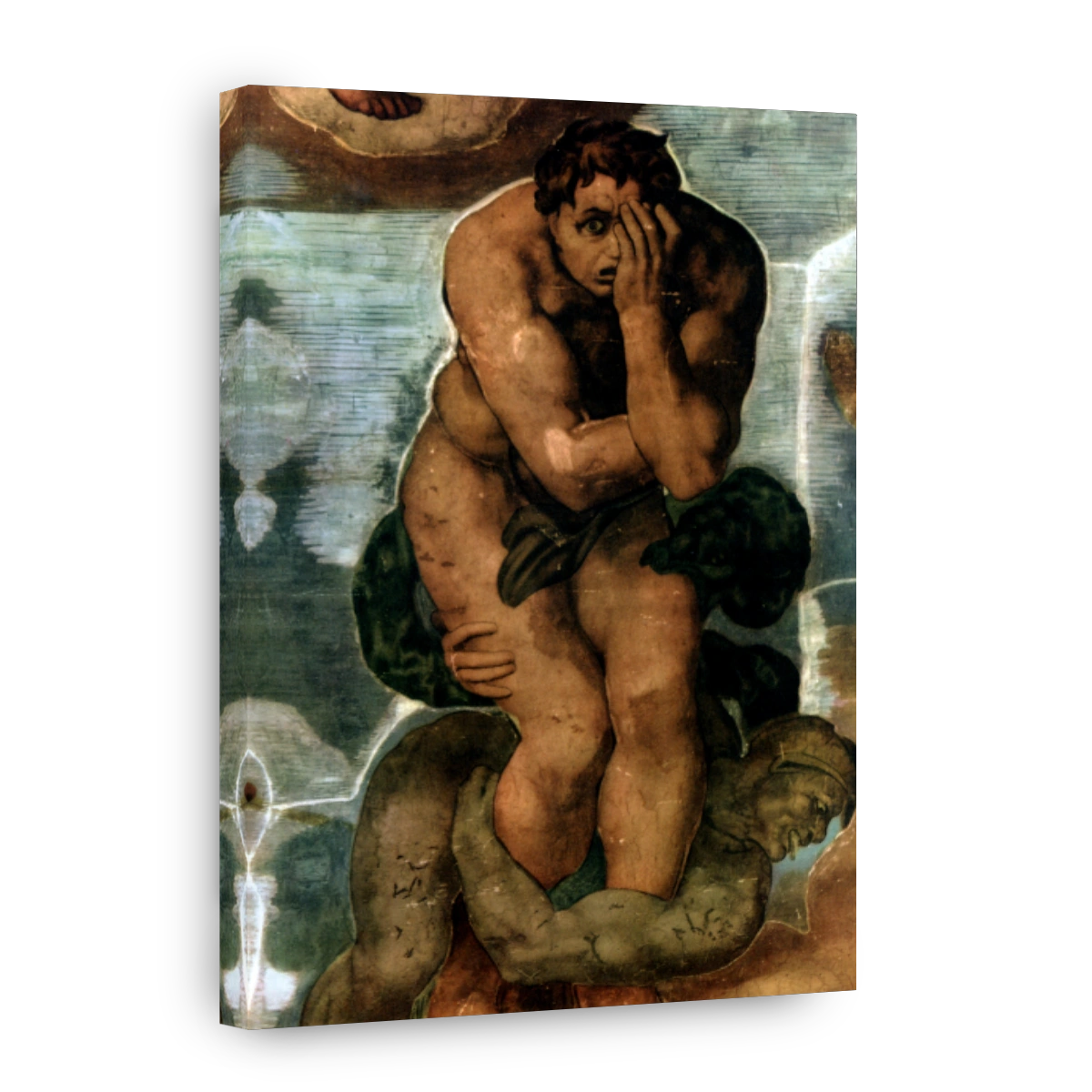 Michelangelo (1475 1564)   The Last Judgement, The Condemed Man 1 1536 41