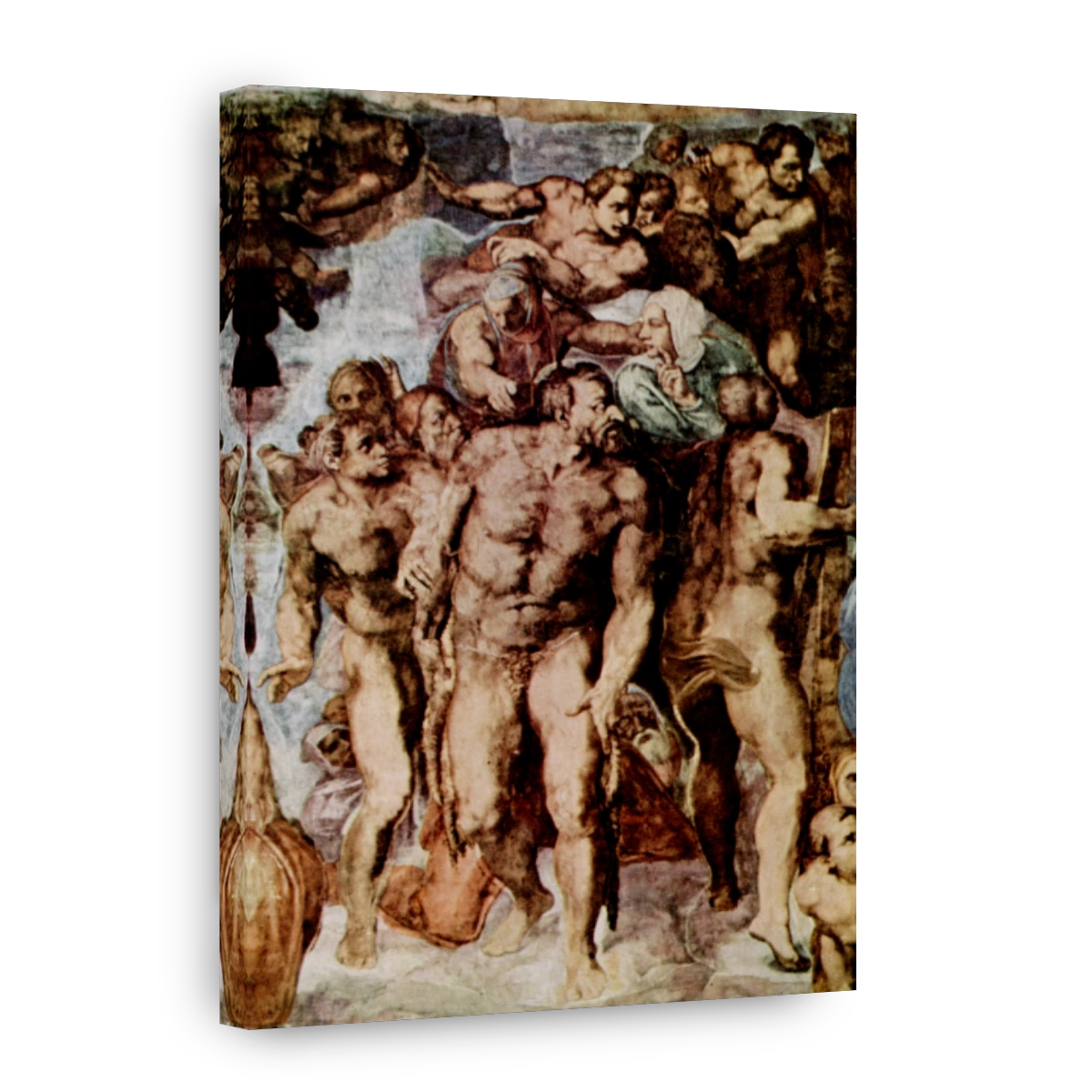 Michelangelo (1475 1564)   The Last Judgement, Throng Of Blessed 1536 41