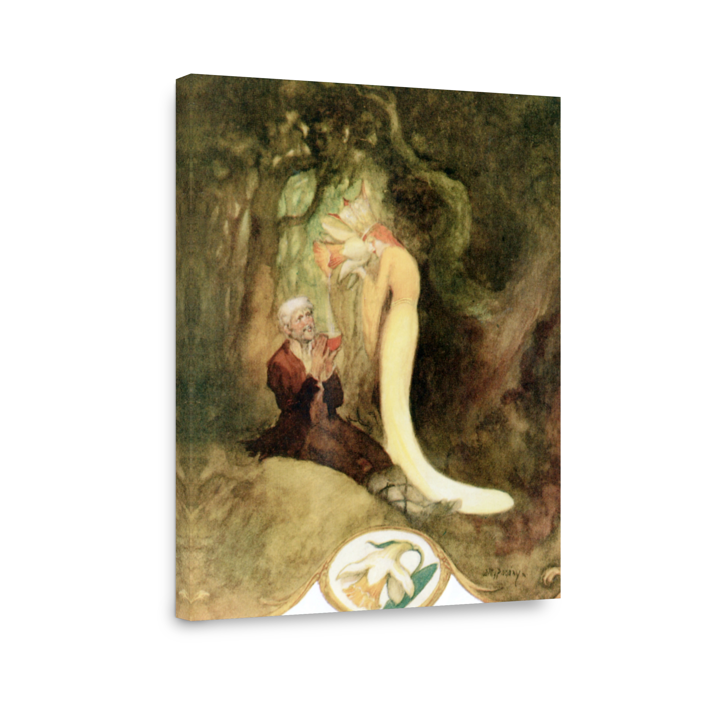 Pogany, Willy (1882 1955)   Fairy Flowers, Princess Pours For Wearied 1926