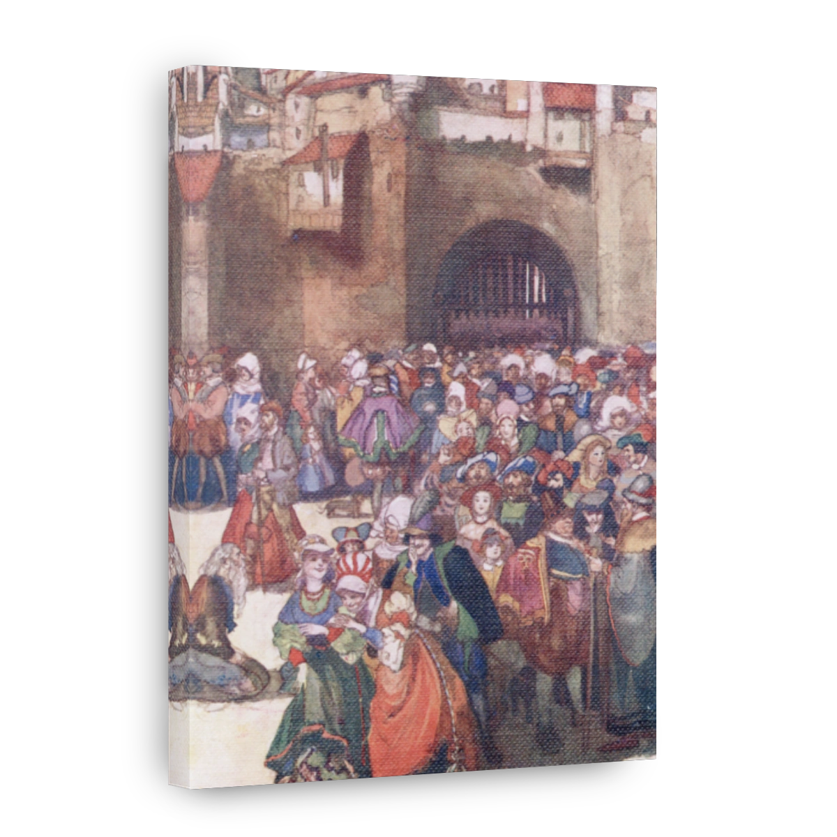 Pogany, Willy (1882 1955)   Faust, Before The Gate 1908