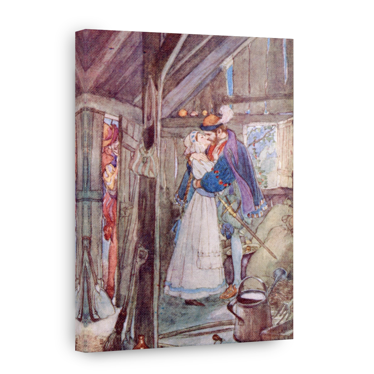 Pogany, Willy (1882 1955)   Faust, Faust & Margaret In The Summerhouse 1908