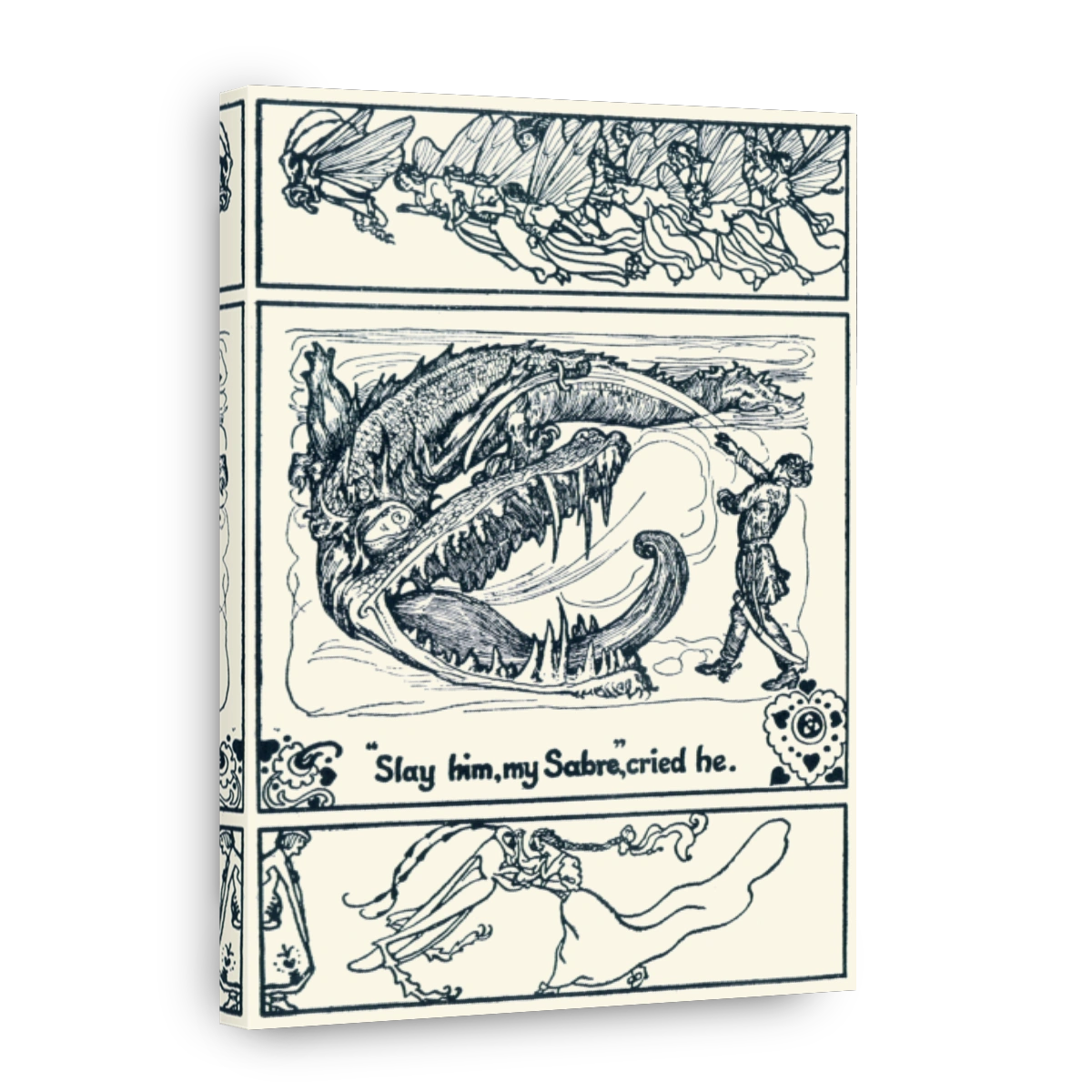 Pogany, Willy (1882 1955)   Hungarian Fairy Book, Slay Him My Sabre 1913