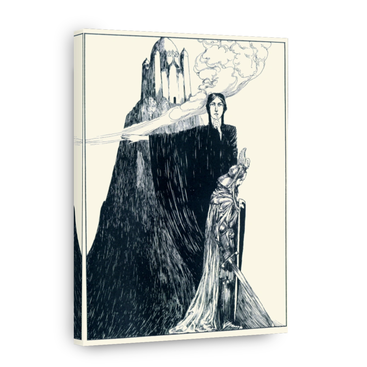 Pogany, Willy (1882 1955)   Lohengrin, Thou Art Come To Fight 1913