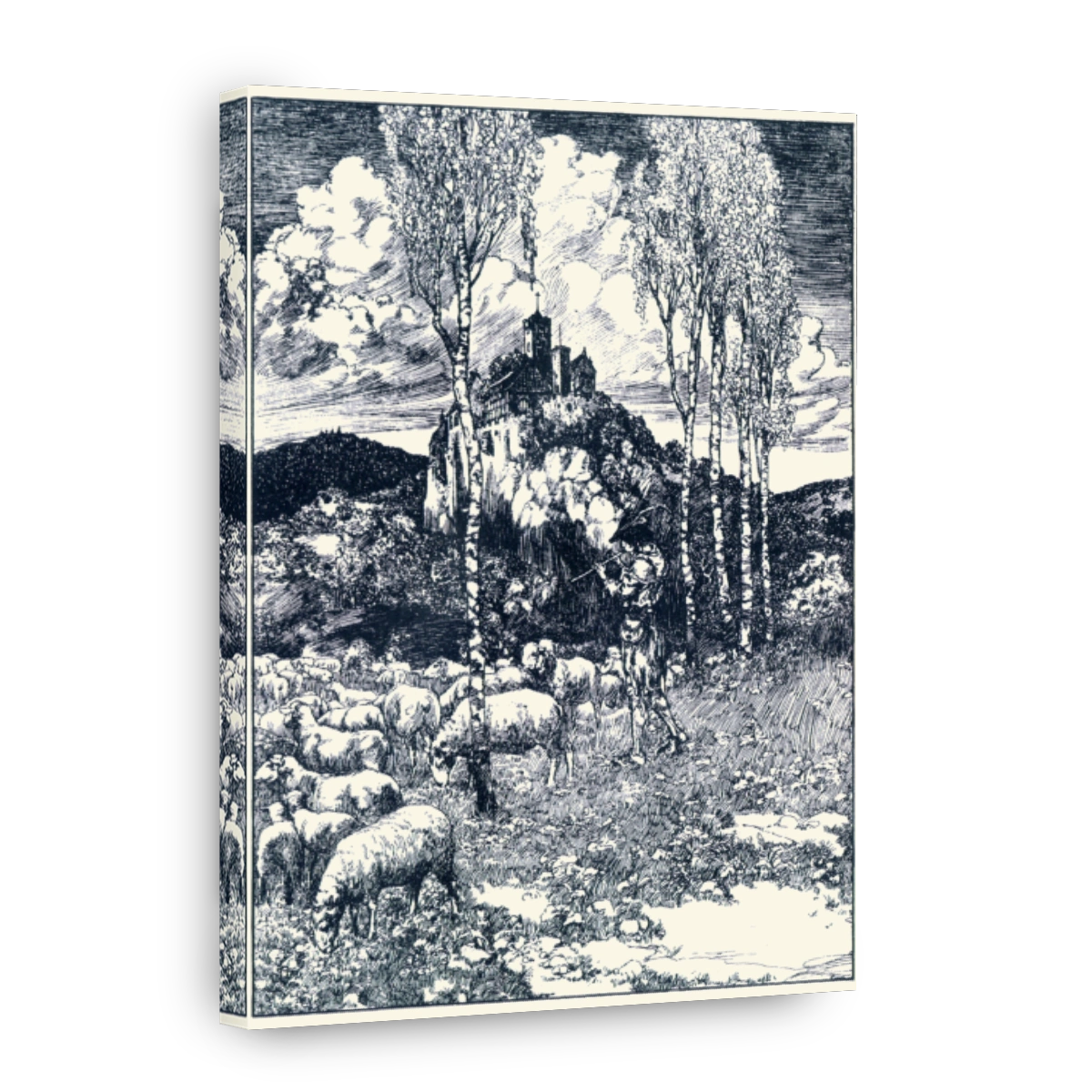 Pogany, Willy (1882 1955)   Tannhauser, A Shepherd Boy 1911