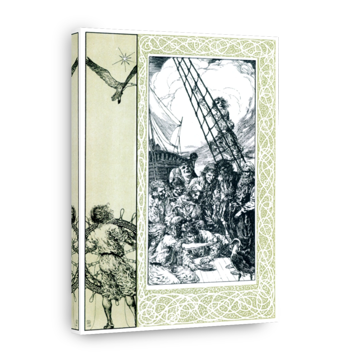 Pogany, Willy (1882 1955)   Rime Of The Ancient Mariner, Good South Wind 1910