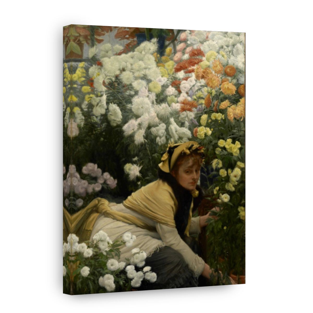 Tissot, James (1836 1902)   Chrysanthemums 1875