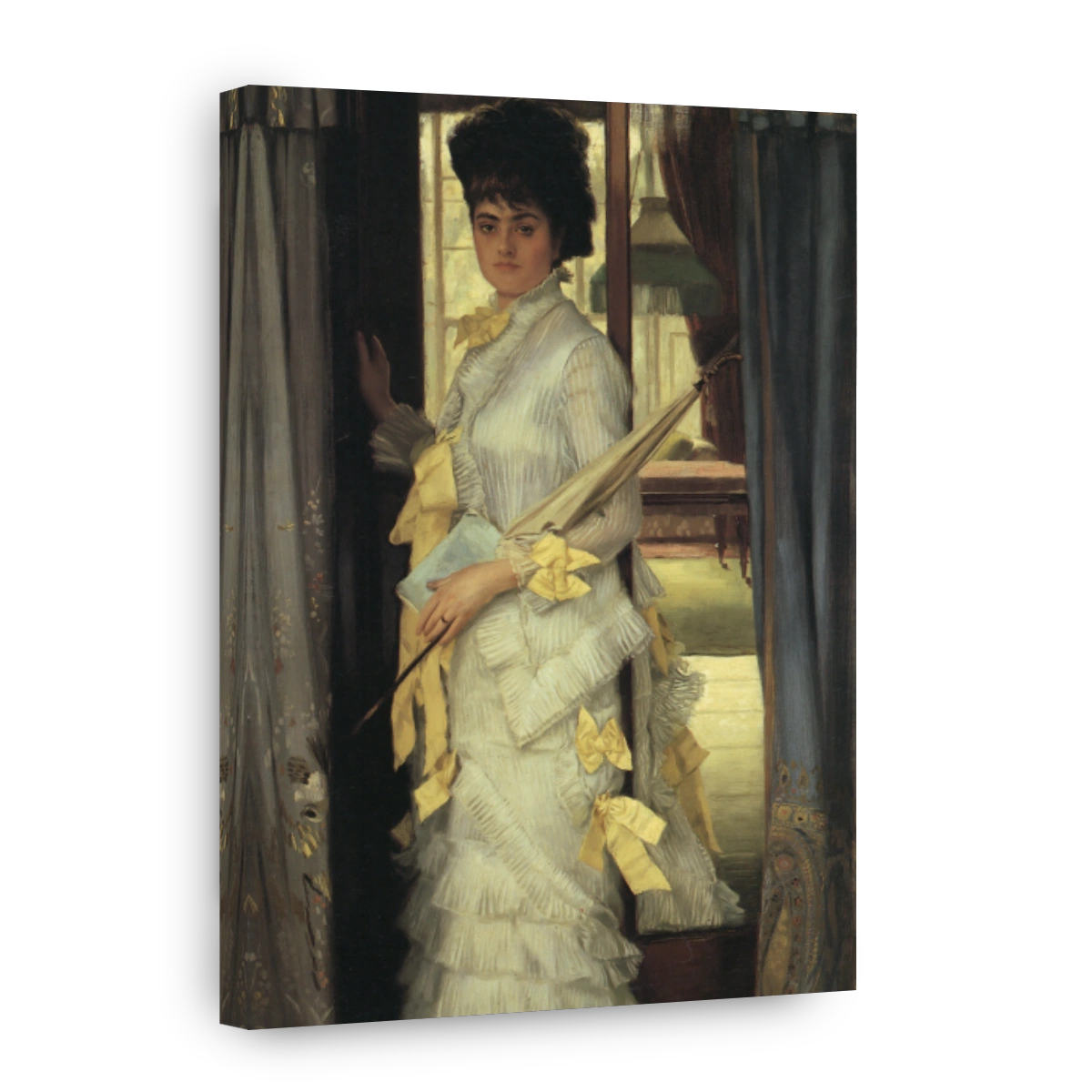Tissot, James (1836 1902)   Portrait Of Miss Lloyd 1876