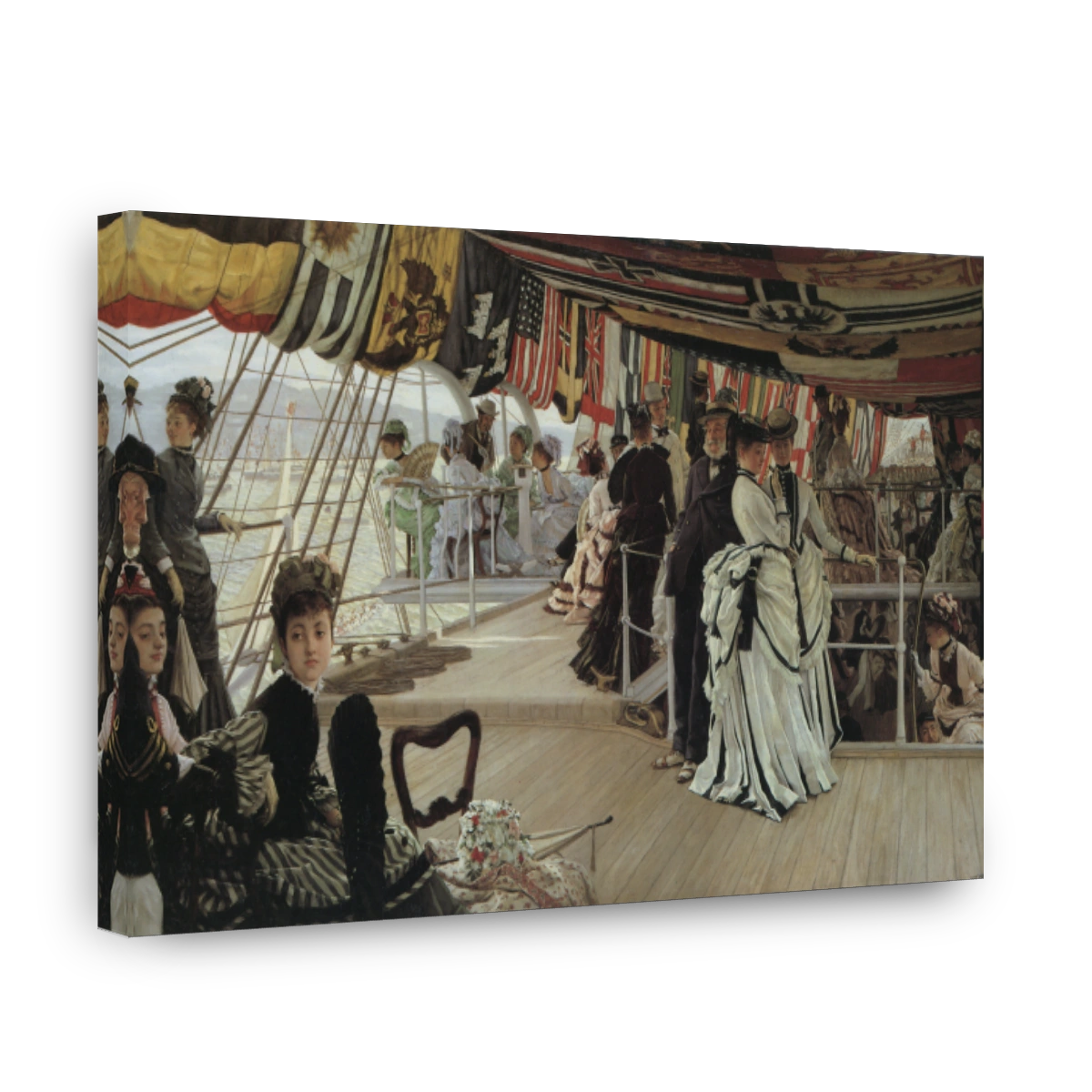 Tissot, James (1836 1902)   The Ball On Shipboard C.1874