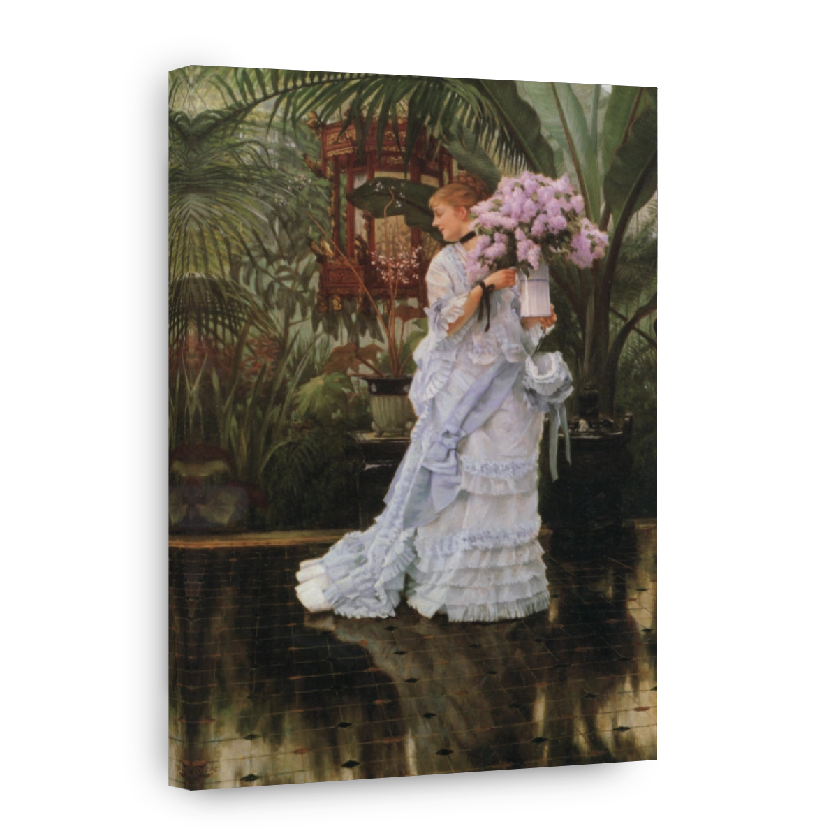 Tissot, James (1836 1902)   The Bunch Of Lilacs C.1875