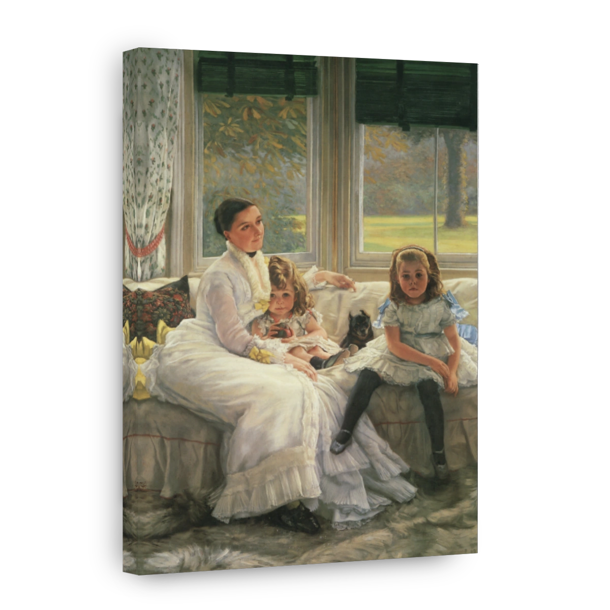 Tissot, James (1836 1902)   The Chapple Gill Family Of Lower Lea 1877