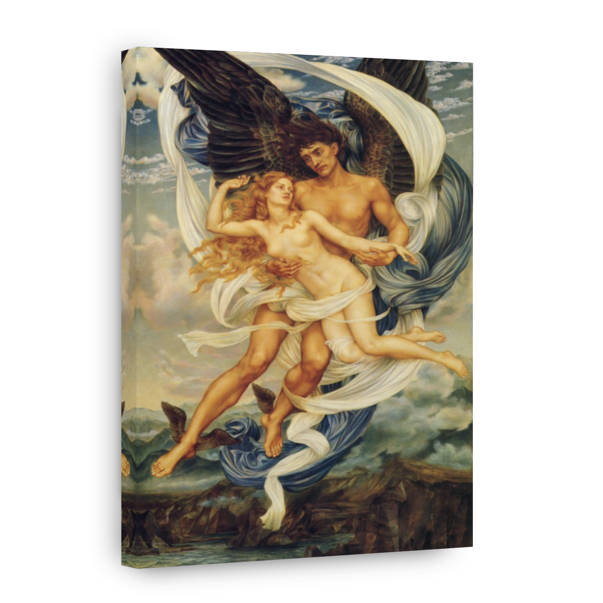 Morgan, Evelyn De (1855 1919)   Boreas And Oreithyia 1896