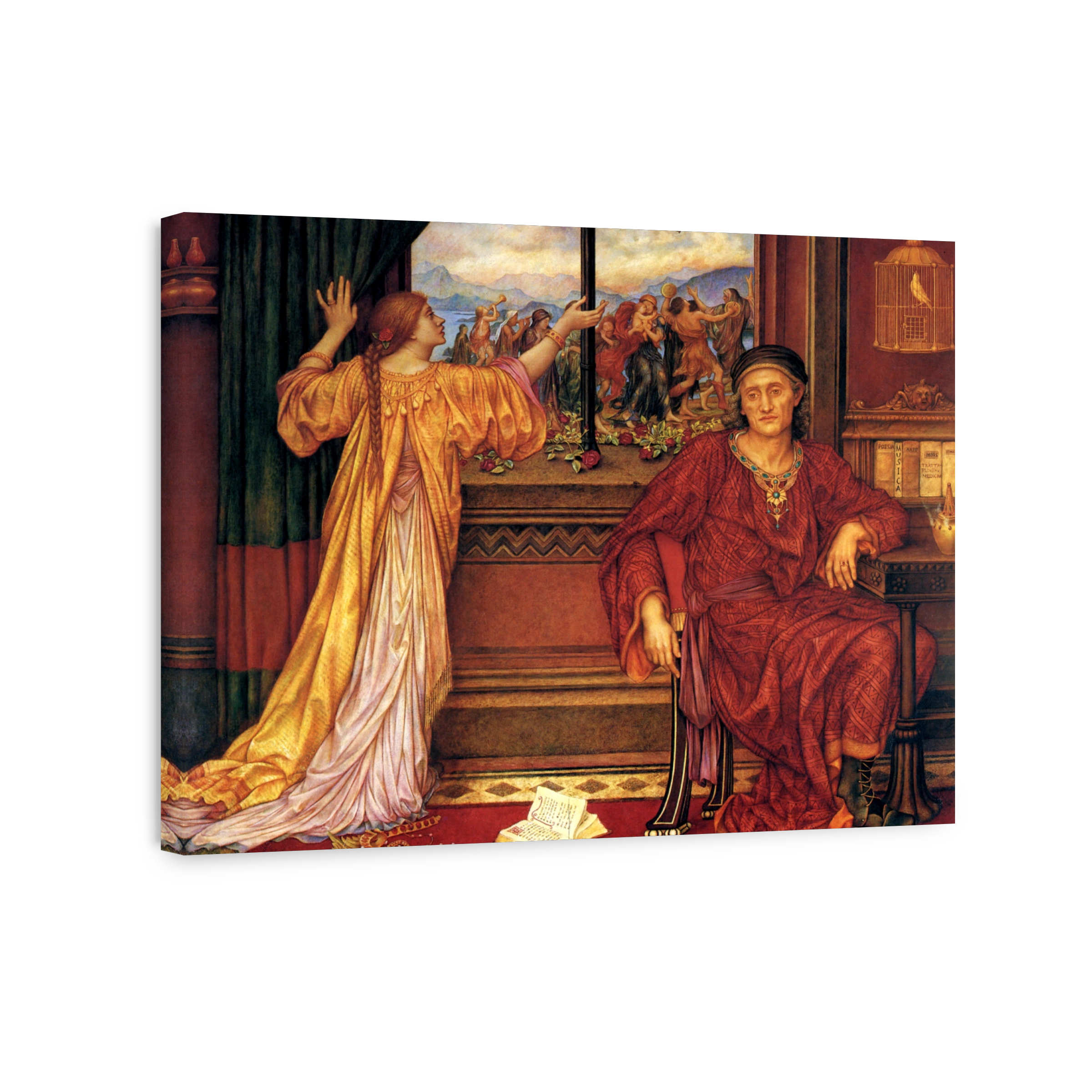 Morgan, Evelyn De (1855 1919)   The Gilded Cage 1919