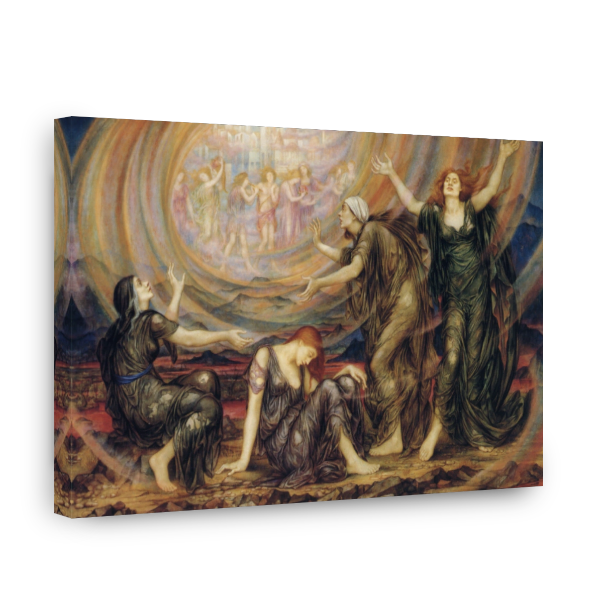 Morgan, Evelyn De (1855 1919)   The Mourners 1915 16