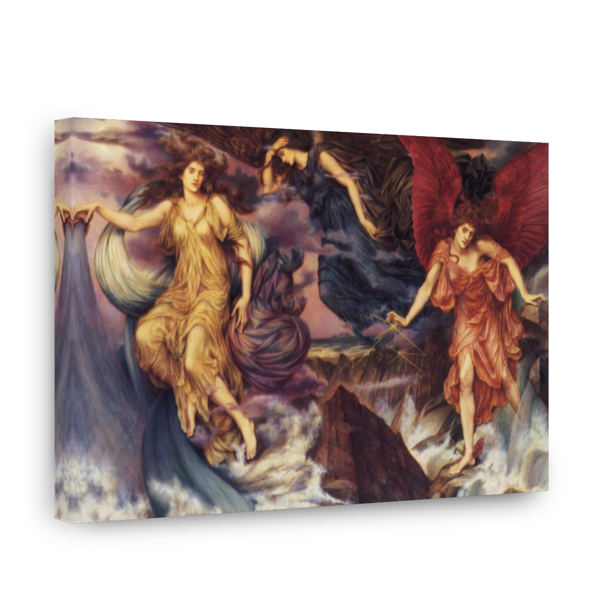 Morgan, Evelyn De (1855 1919)   The Storm Spirits C.1900