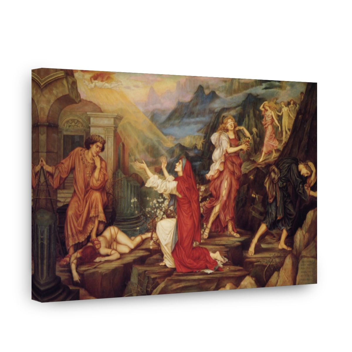 Morgan, Evelyn De (1855 1919)   The Valley Of Shadows 1899