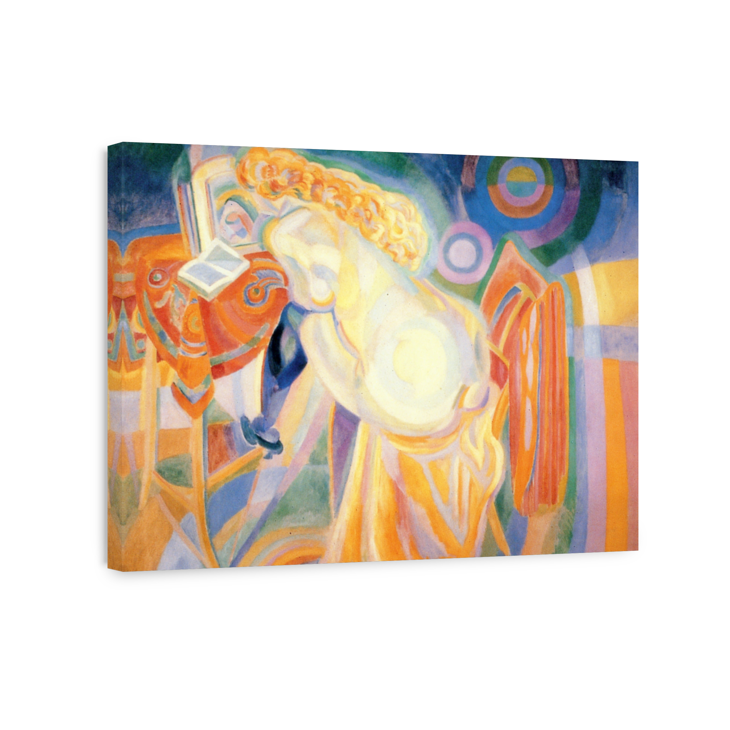 Delaunay, Robert (1885 1941)   Nude Woman Reading 1915