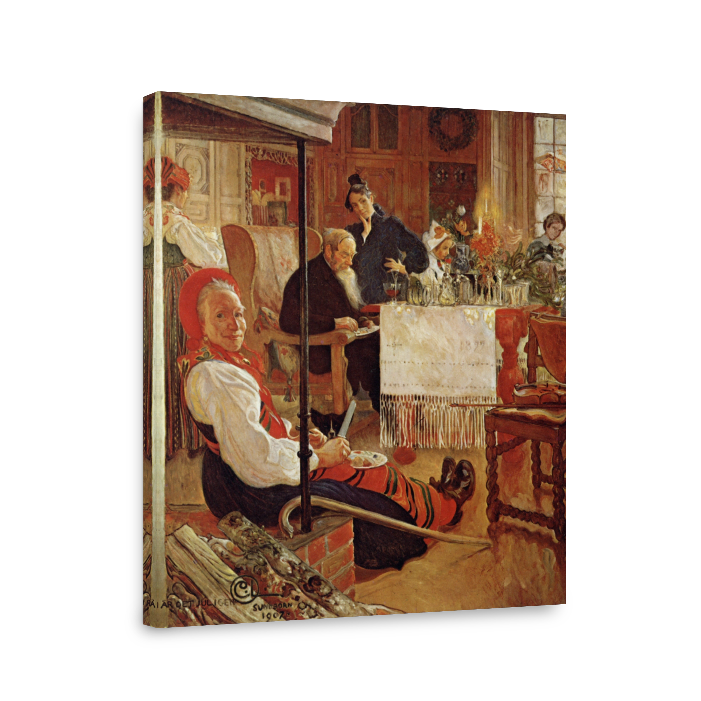 Larsson, Carl (1853 1919)   Christmas Triptych 2 1907