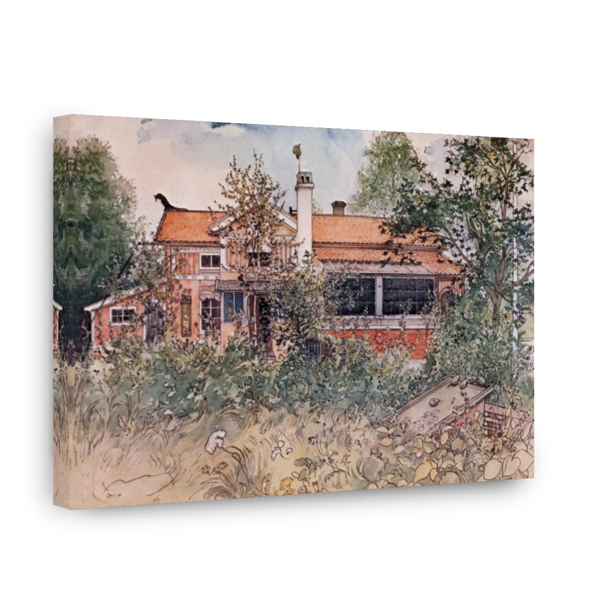 Larsson, Carl (1853 1919)   The Cottage, Little Hyttnas 1900
