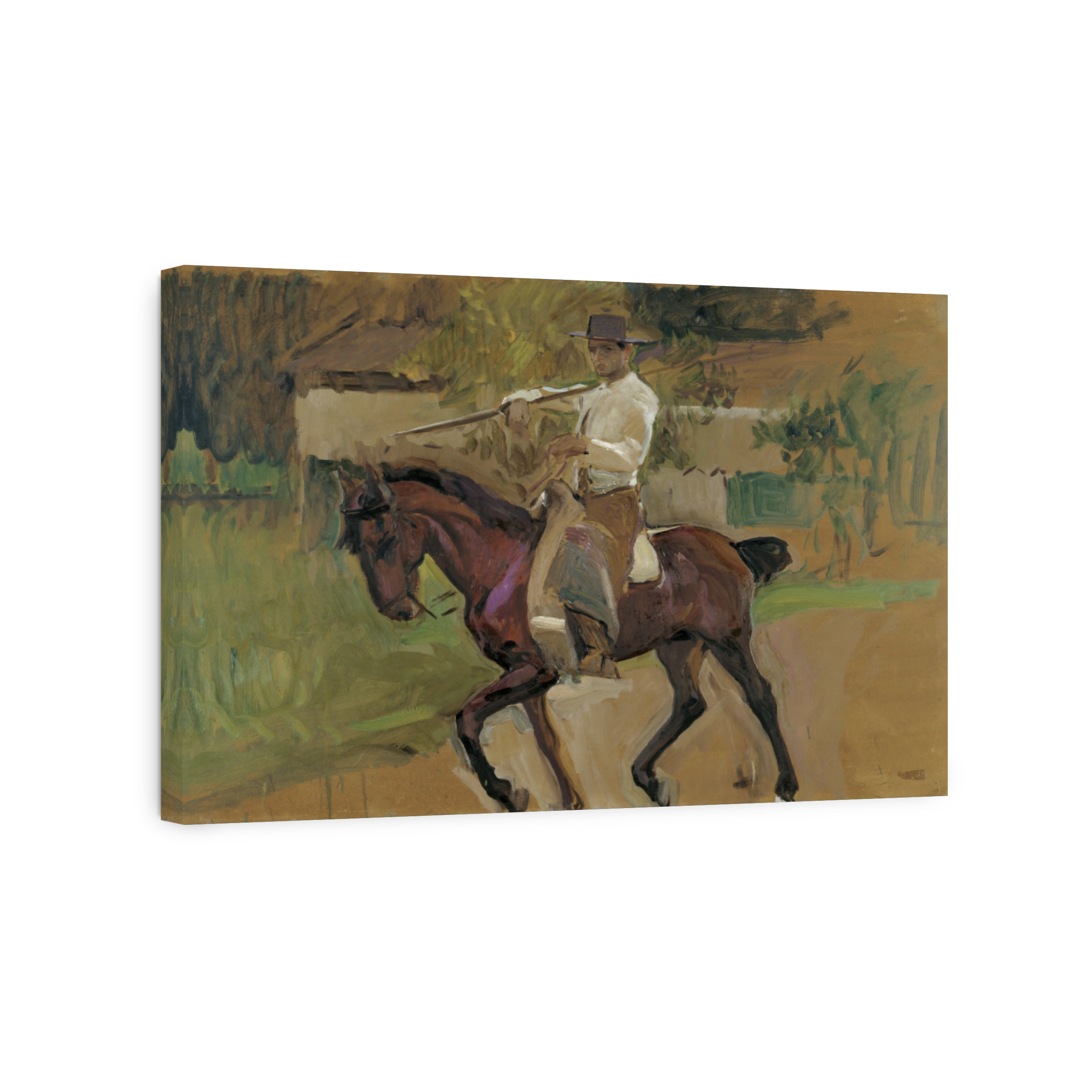 Sorolla, Joaquín (1863 1923)   Garrochista, Seville 1914