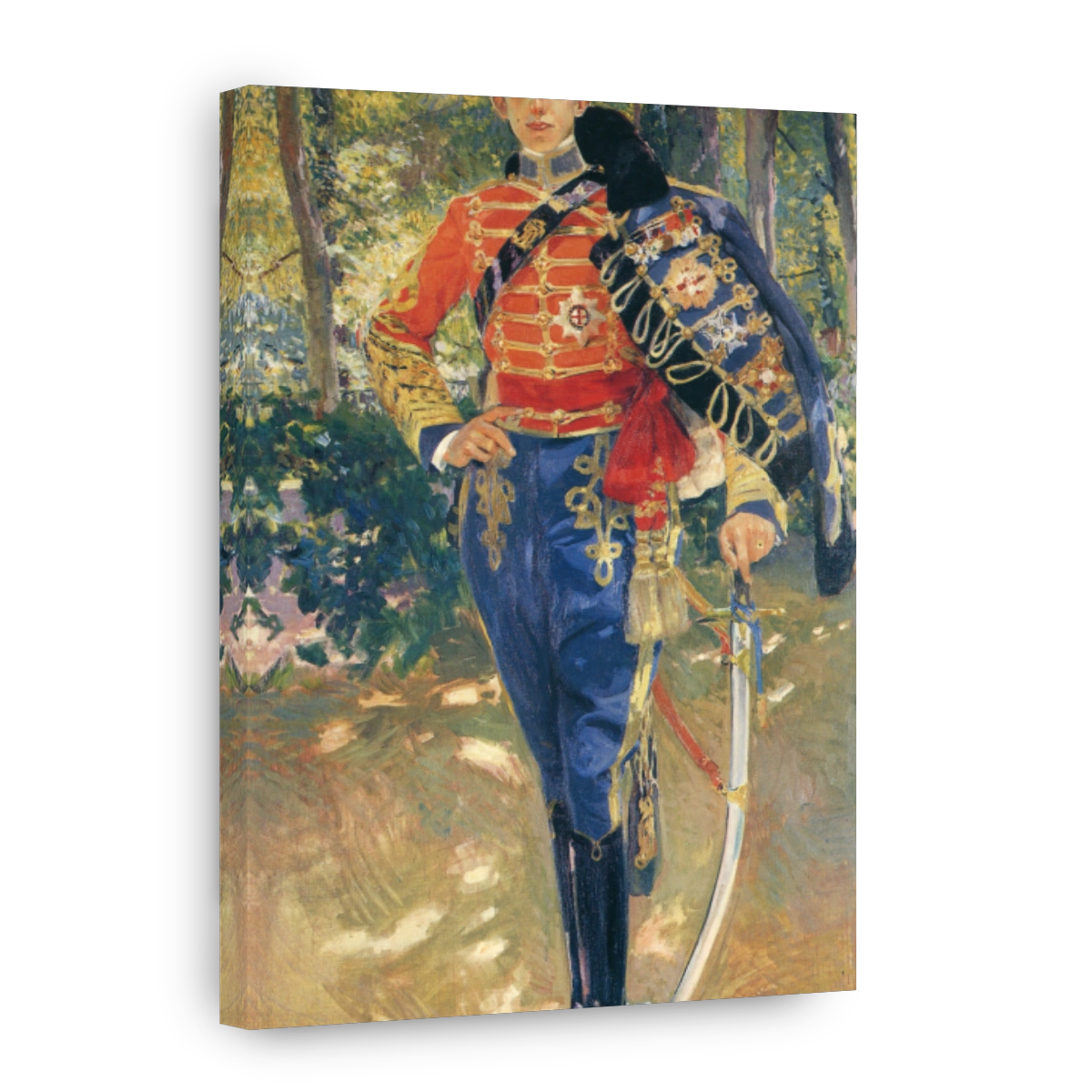 Sorolla, Joaquín (1863 1923)   King Alfonso Xiii In A Hussar's Uniform 1907