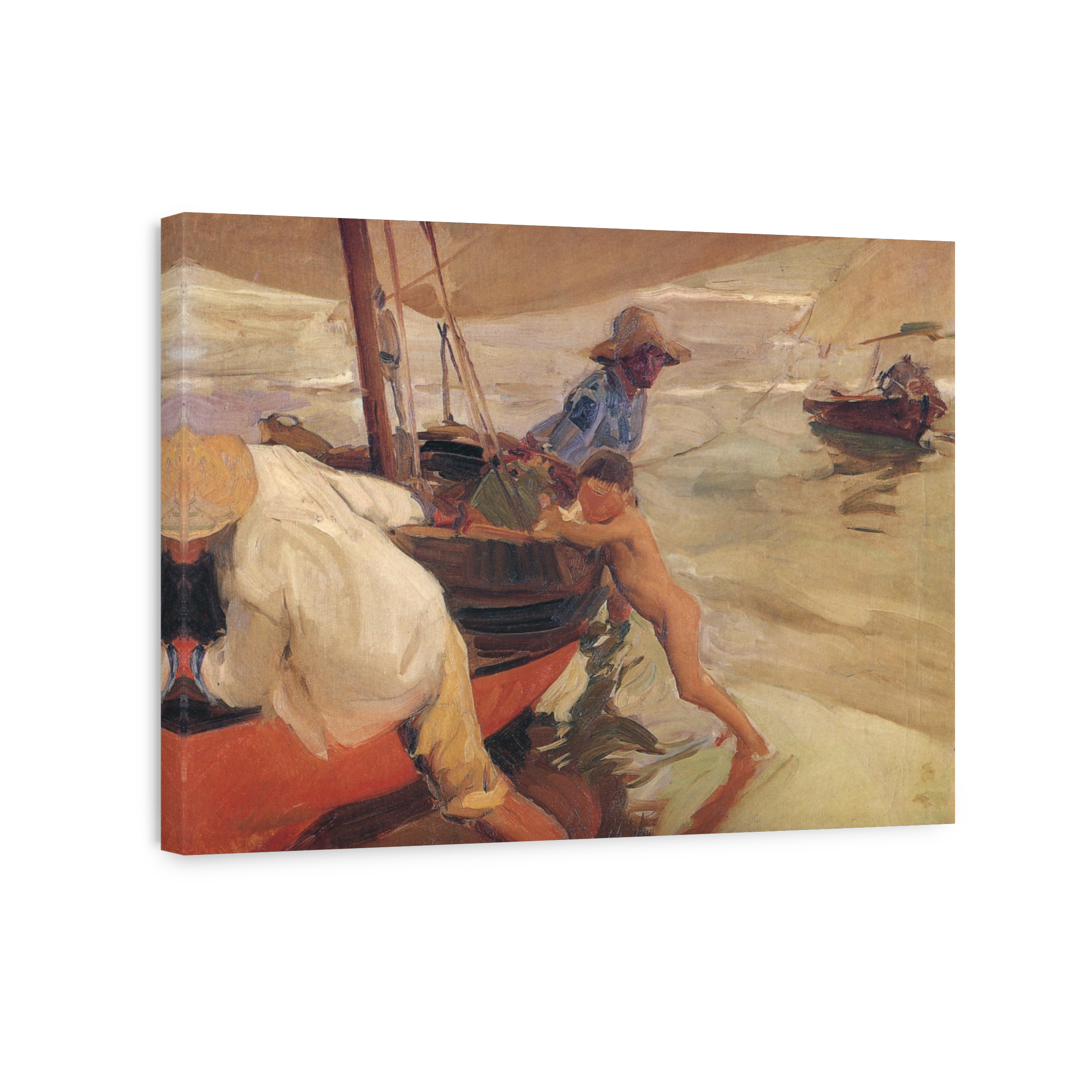Sorolla, Joaquín (1863 1923)   Morning Sun, Valencia Beach 1910