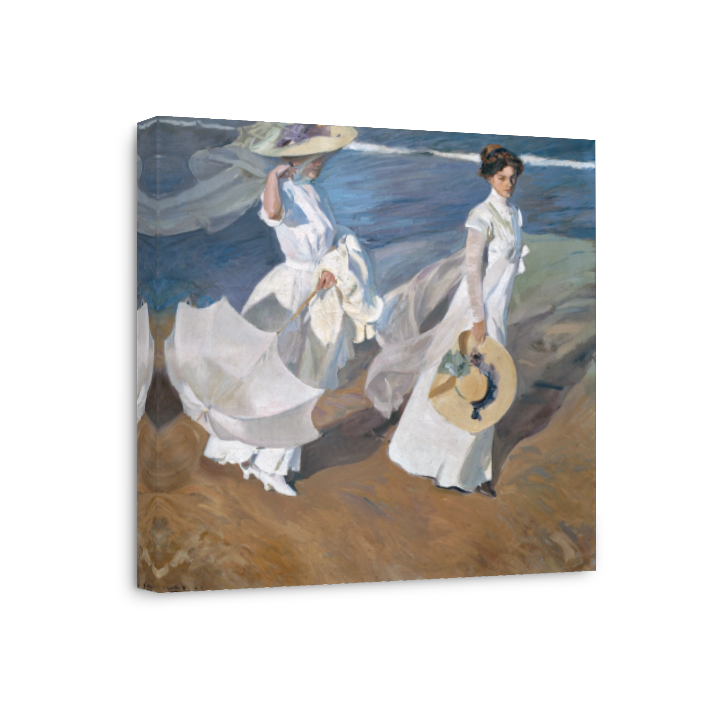 Sorolla, Joaquín (1863 1923)   Strolling Along The Seashore 1909