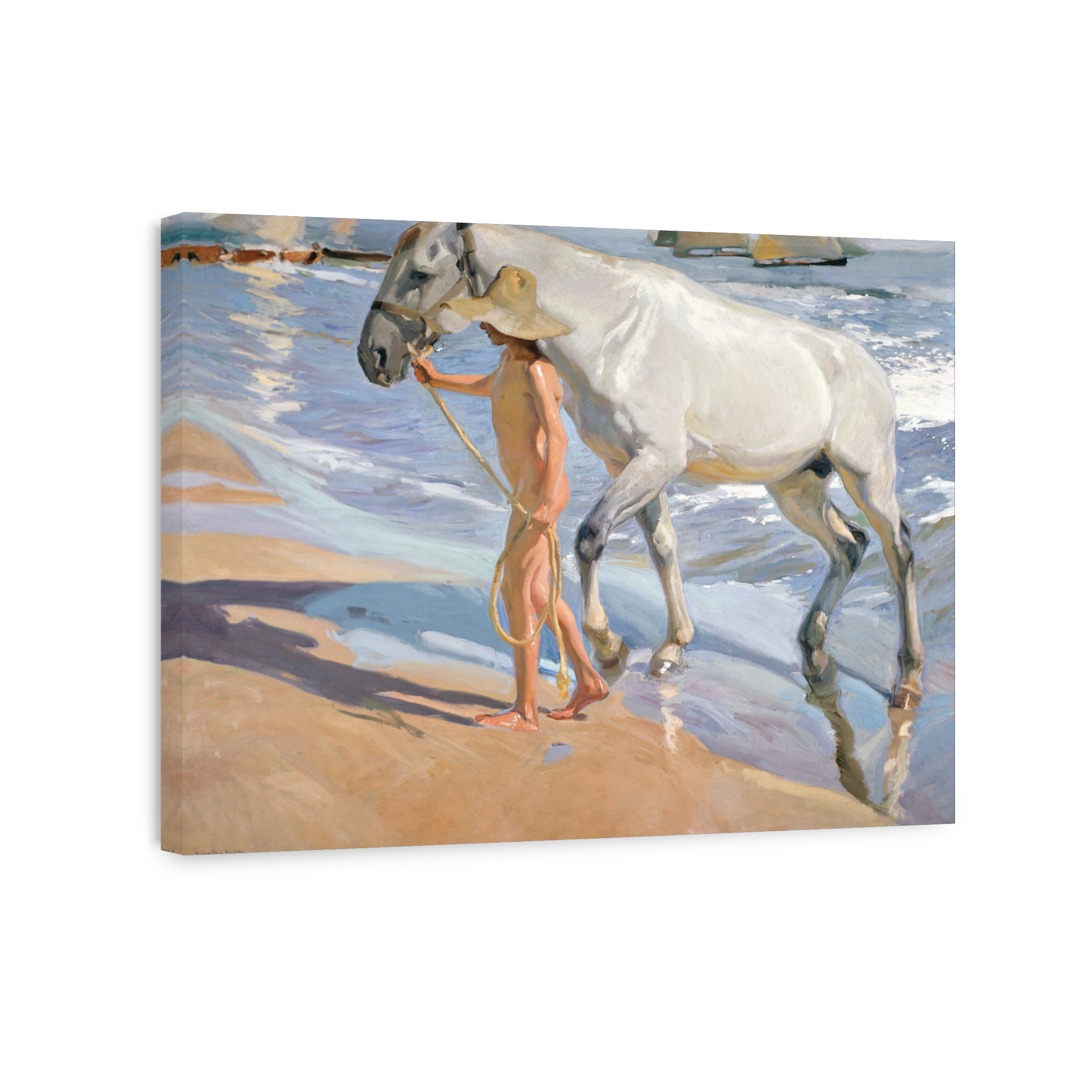 Sorolla, Joaquín (1863 1923)   The Horse's Bath 1909