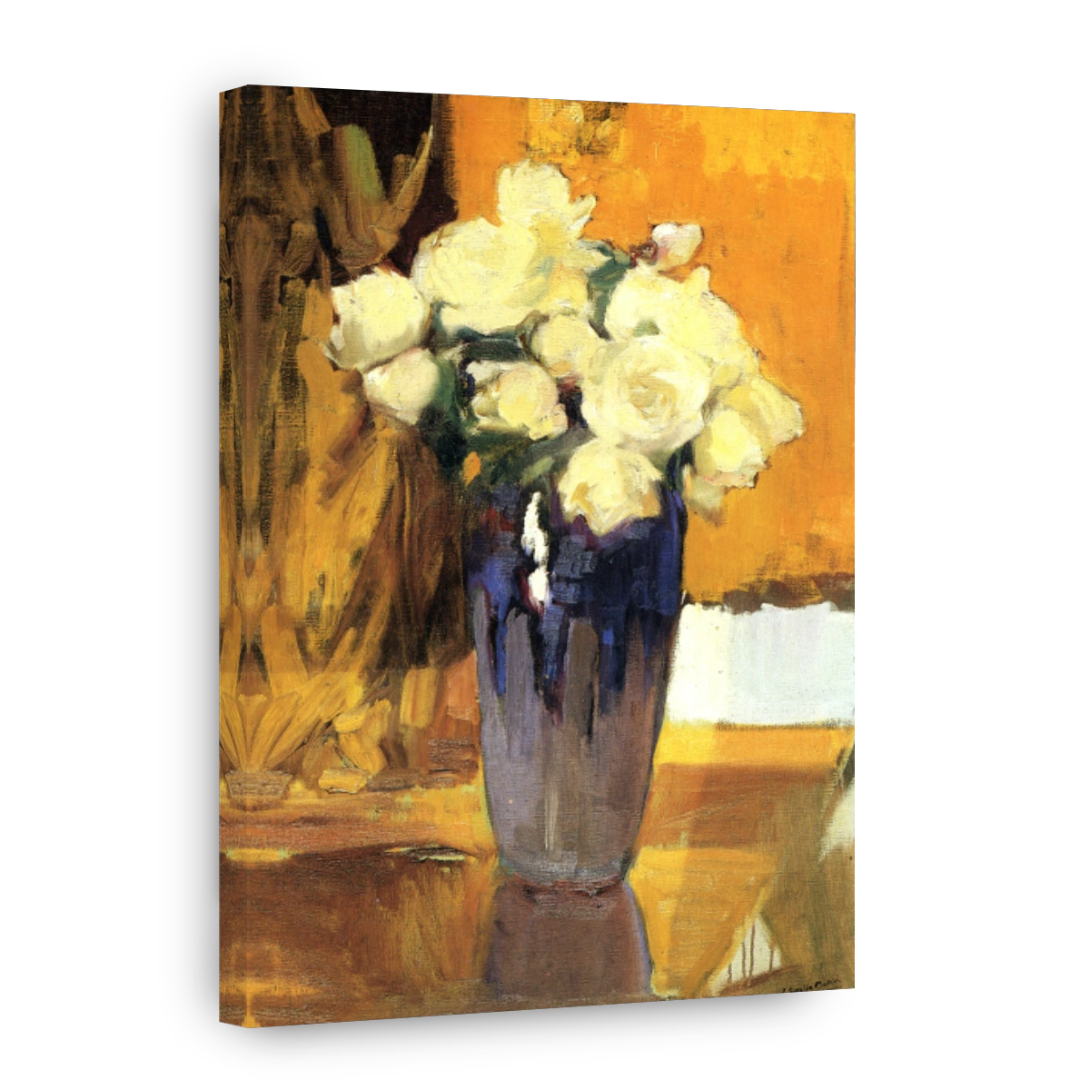 Sorolla, Joaquín (1863 1923)   White Roses From The Artist's Garden 1919