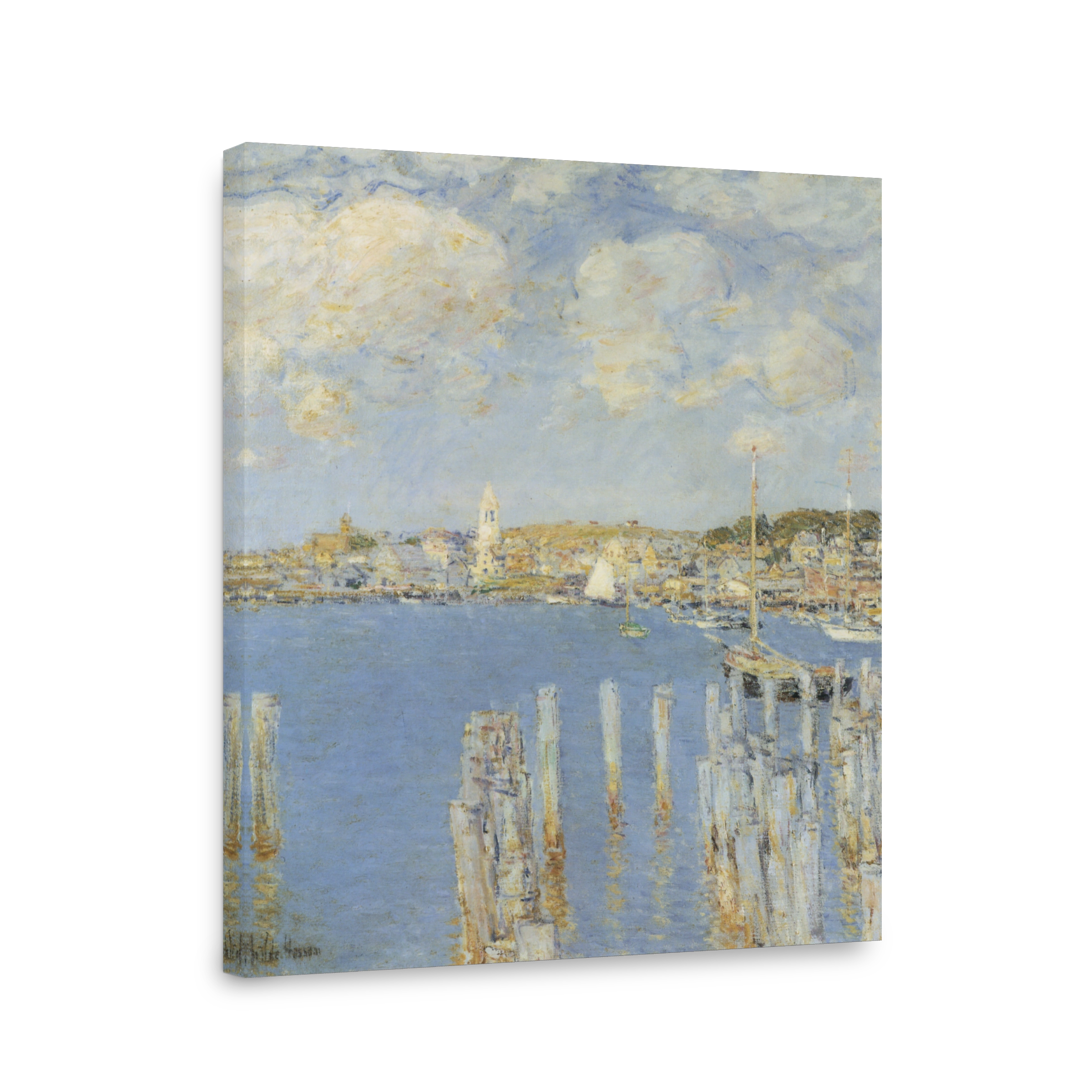 Hassam, Childe (1859 1935)   Gloucester Inner Harbour C.1899