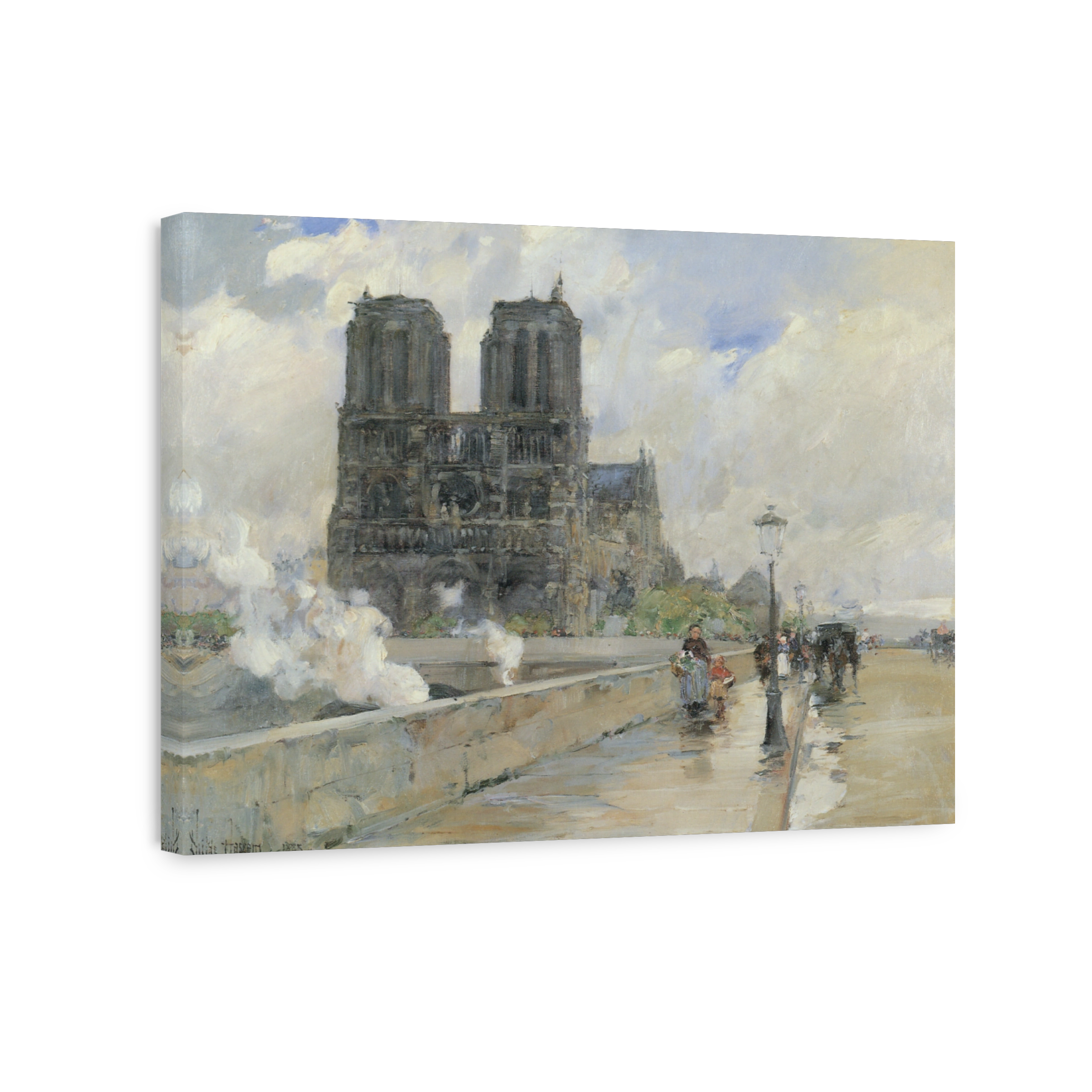 Hassam, Childe (1859 1935)   Notre Dame Cathedral, Paris 1888