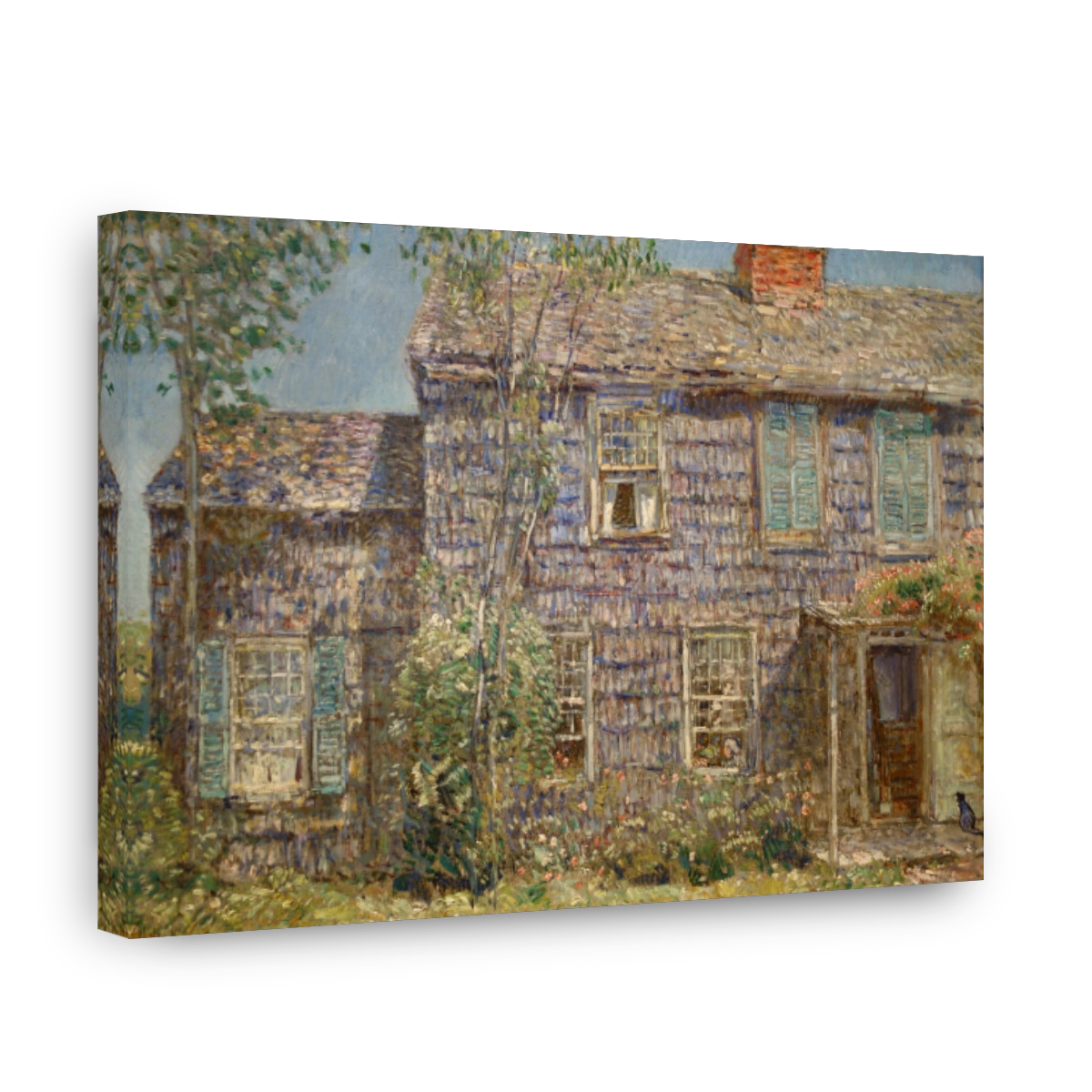 Hassam, Childe (1859 1935)   Old House, Easthampton, Long Island 1919