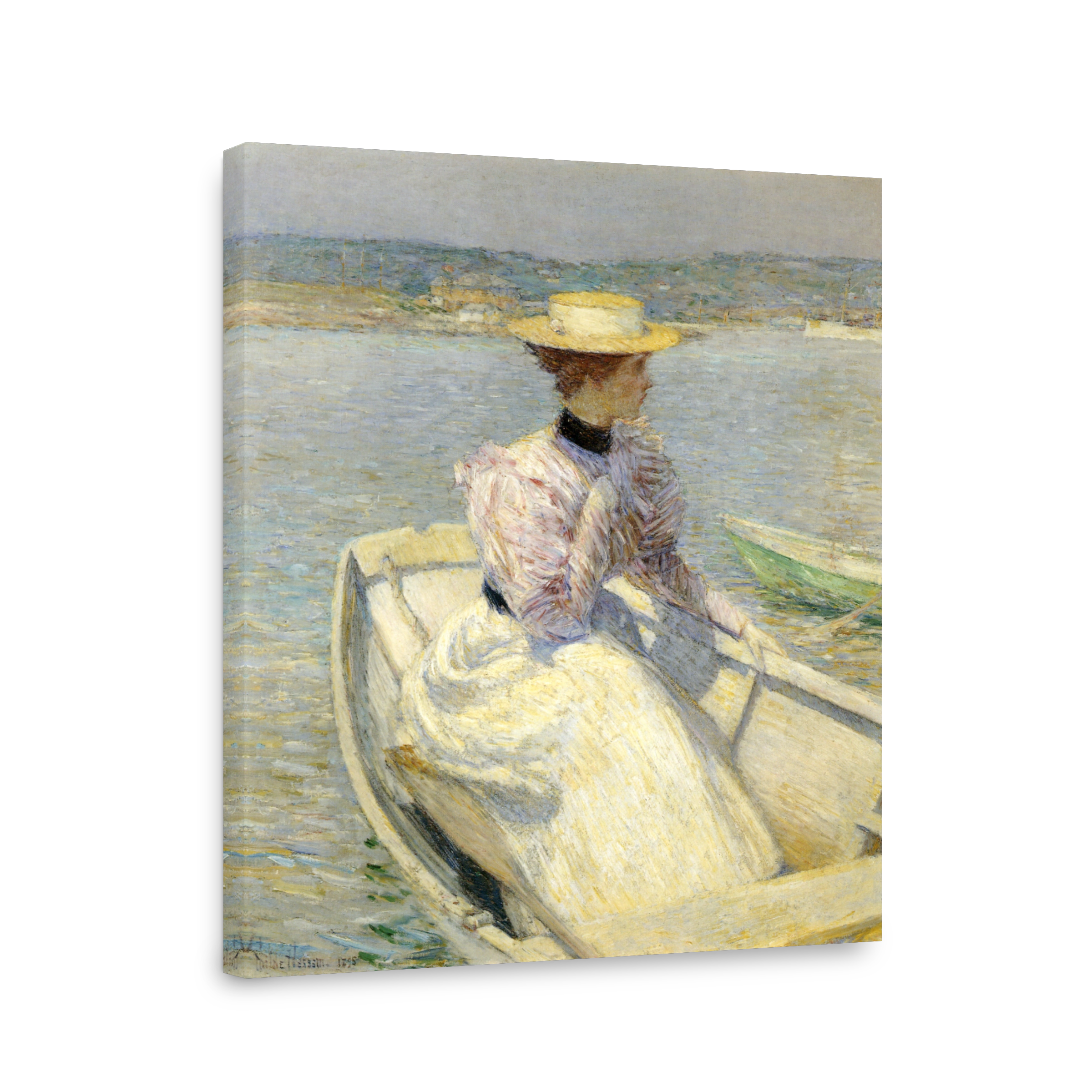 Hassam, Childe (1859 1935)   Thw White Dory, Gloucester 1895