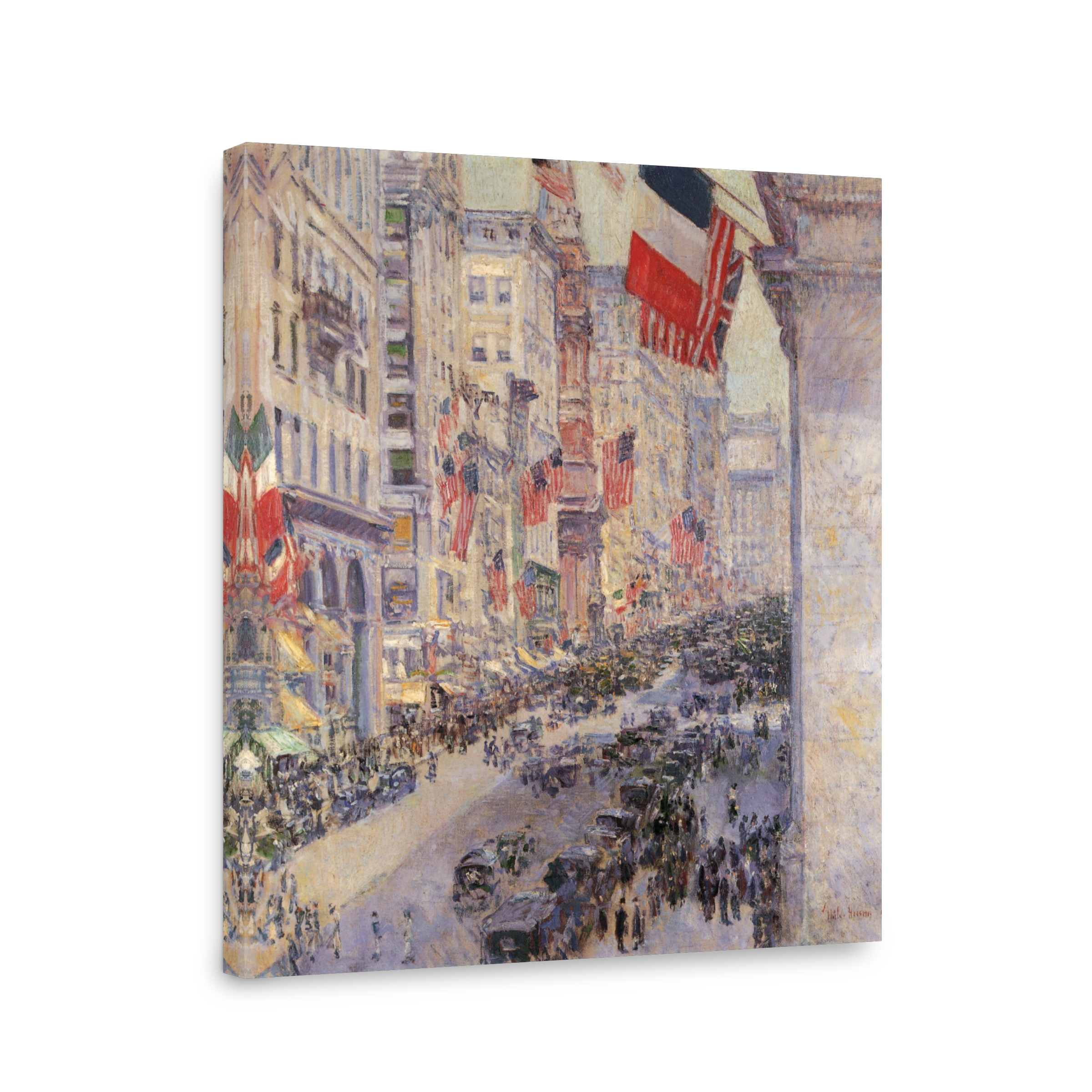 Hassam, Childe (1859 1935)   Up The Avenue From Thirty Fourth St 1917