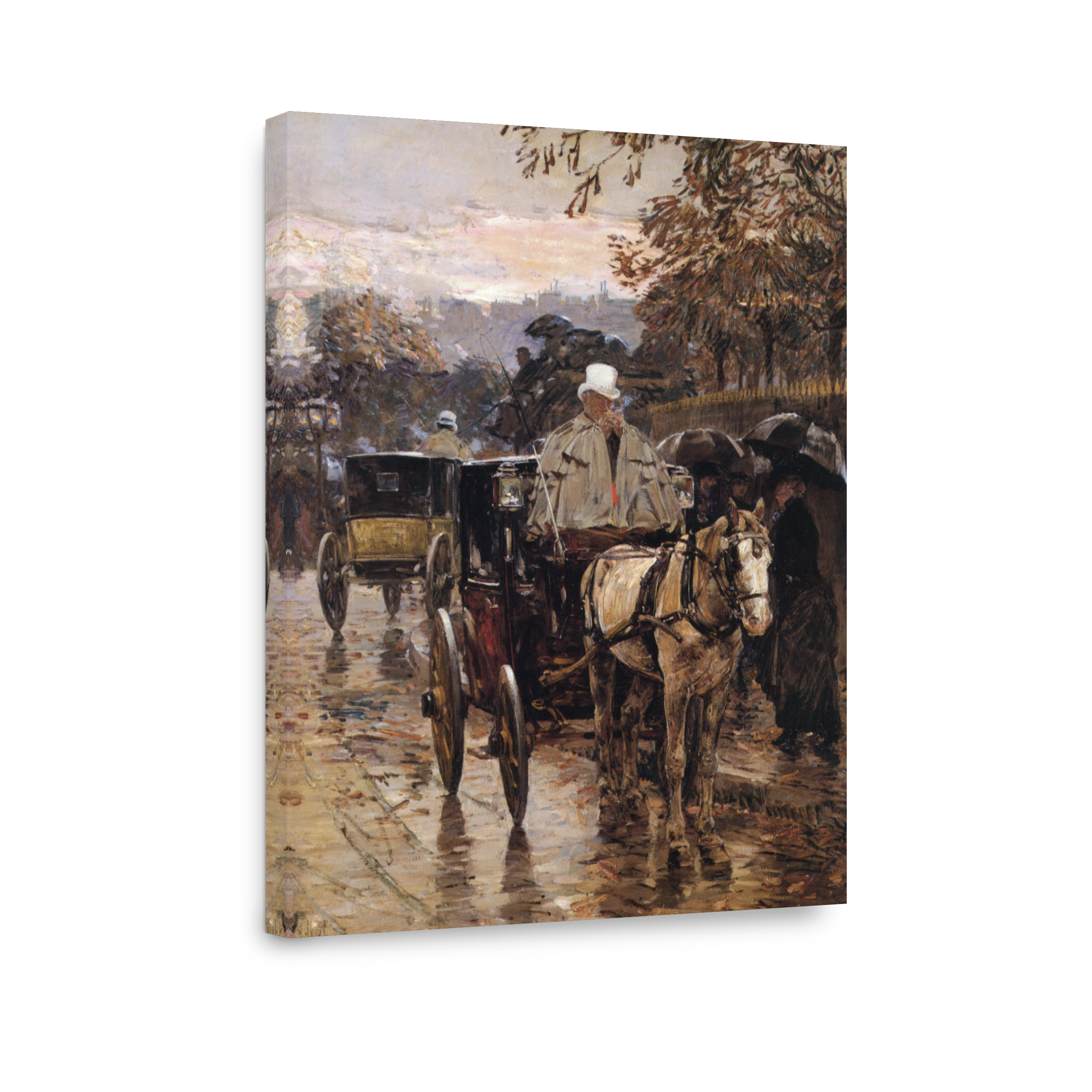 Hassam, Childe (1859 1935)   Rue Bonaparte 1888