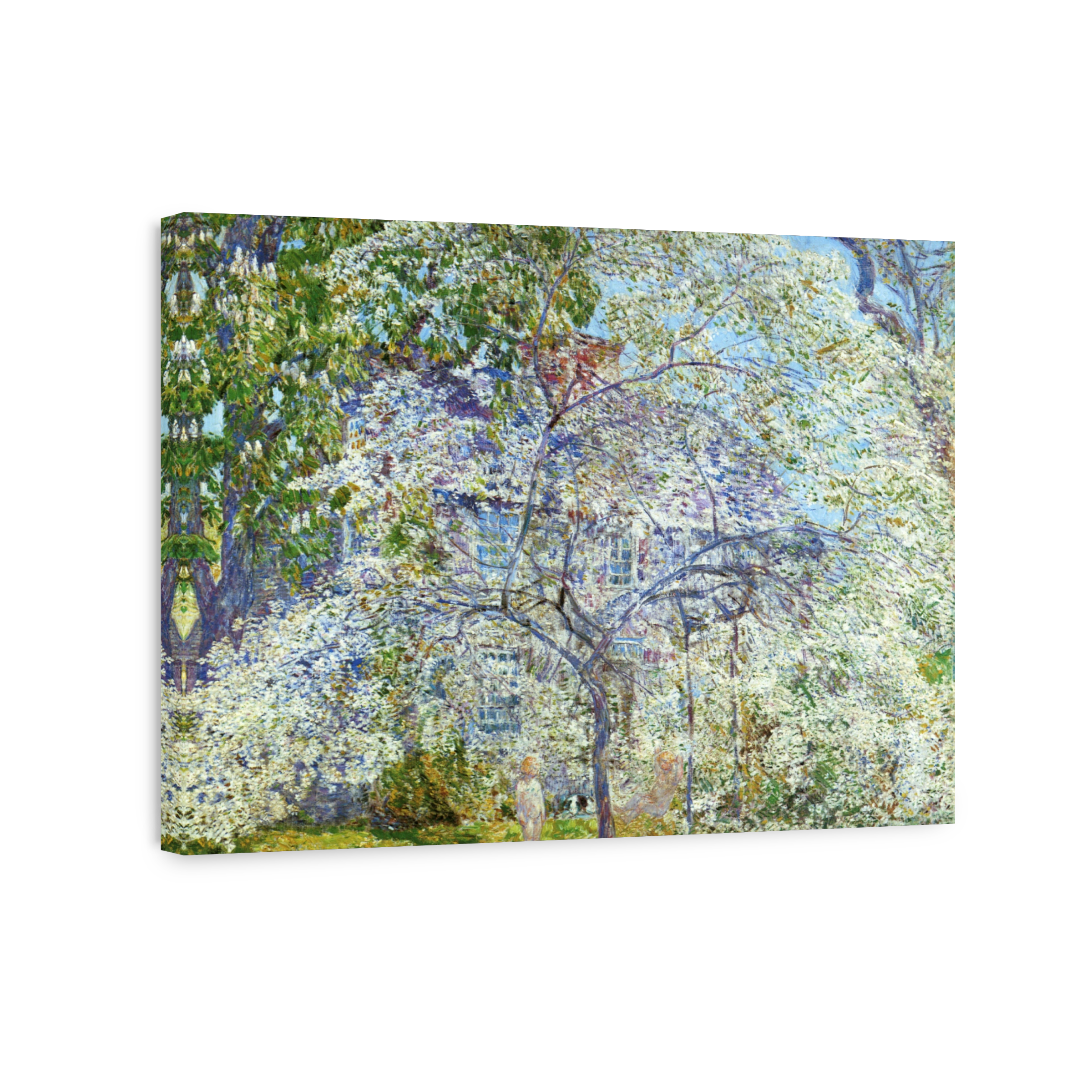 Hassam, Childe (1859 1935)   Spring, The Dogwood Tree 1921