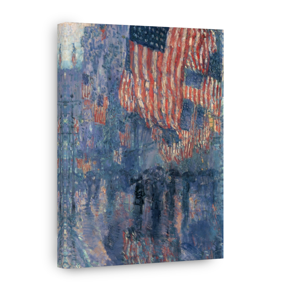 Hassam, Childe (1859 1935)   The Avenue In The Rain 1917