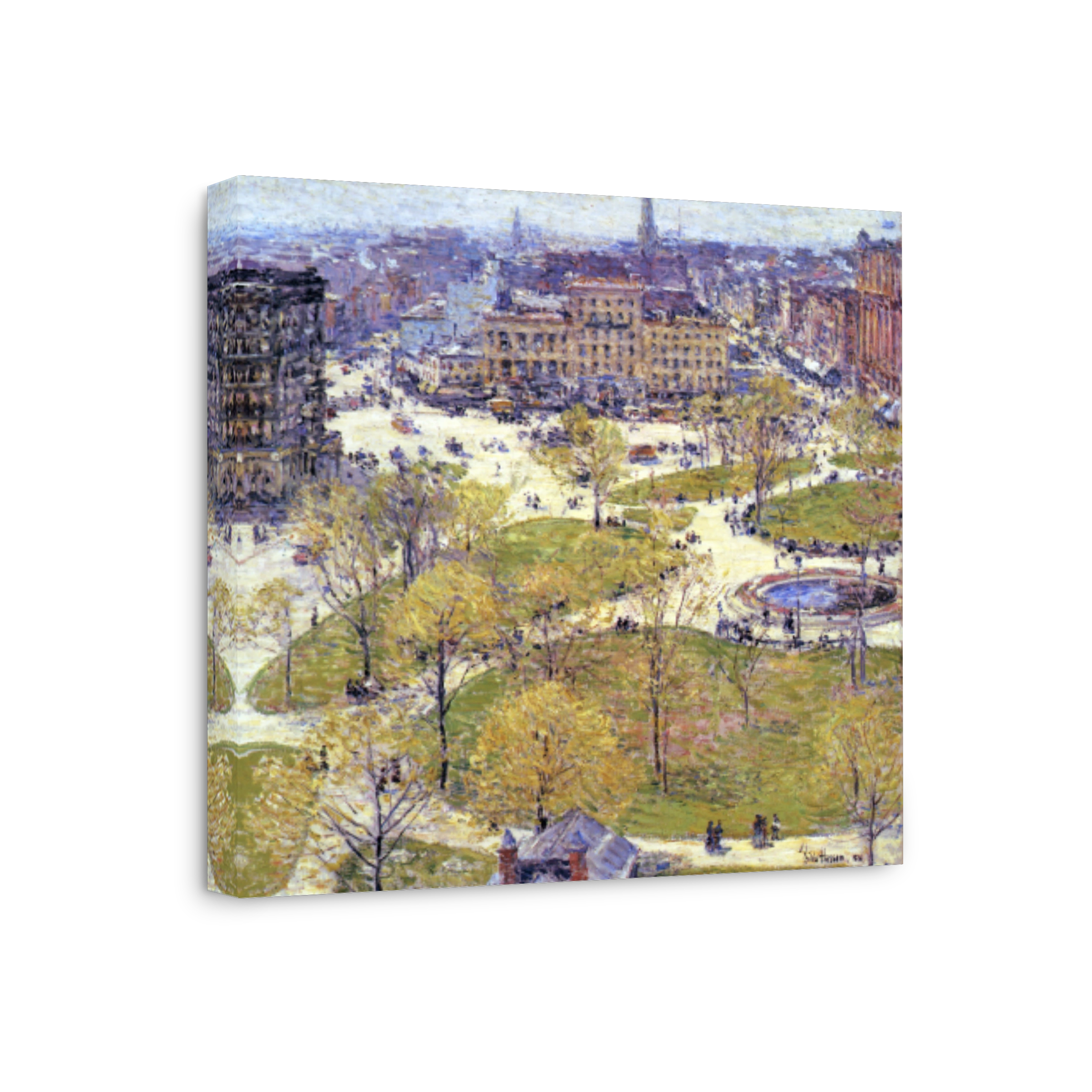 Hassam, Childe (1859 1935)   Union Square In Spring 1896
