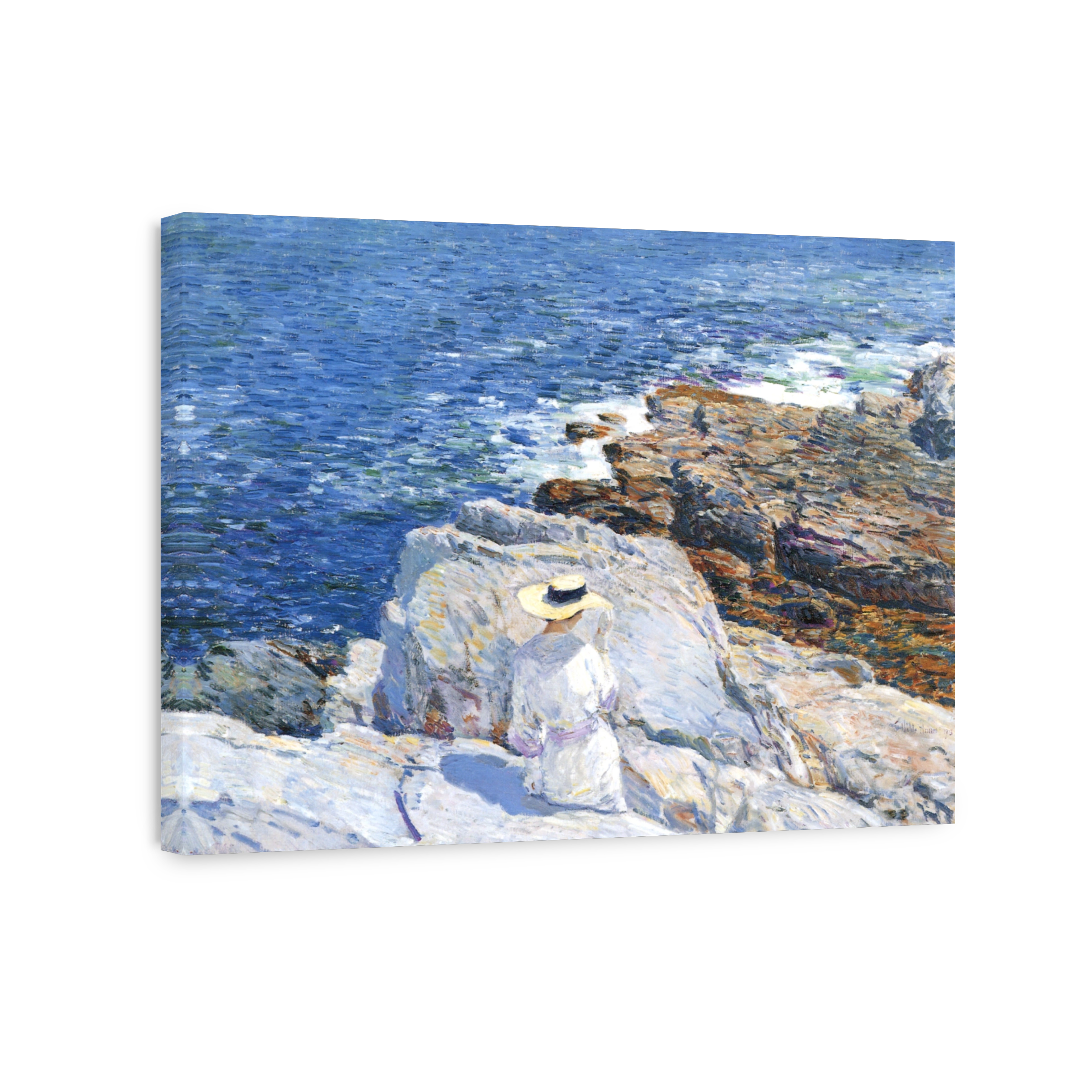 Hassam, Childe (1859 1935)   The South Ledges, Appledore 1913