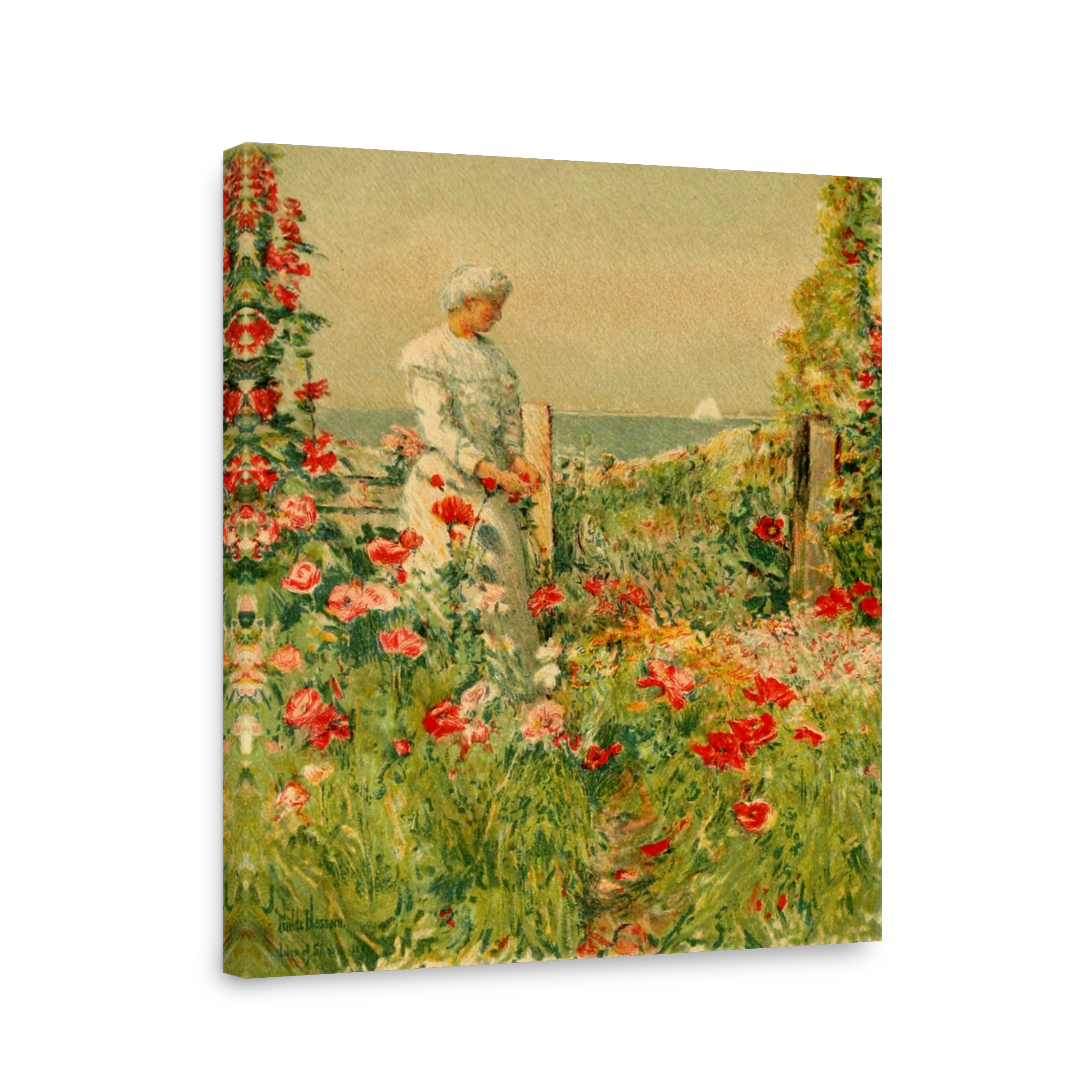 Hassam, Childe (1859 1935)   An Island Garden 1894   In The Garden