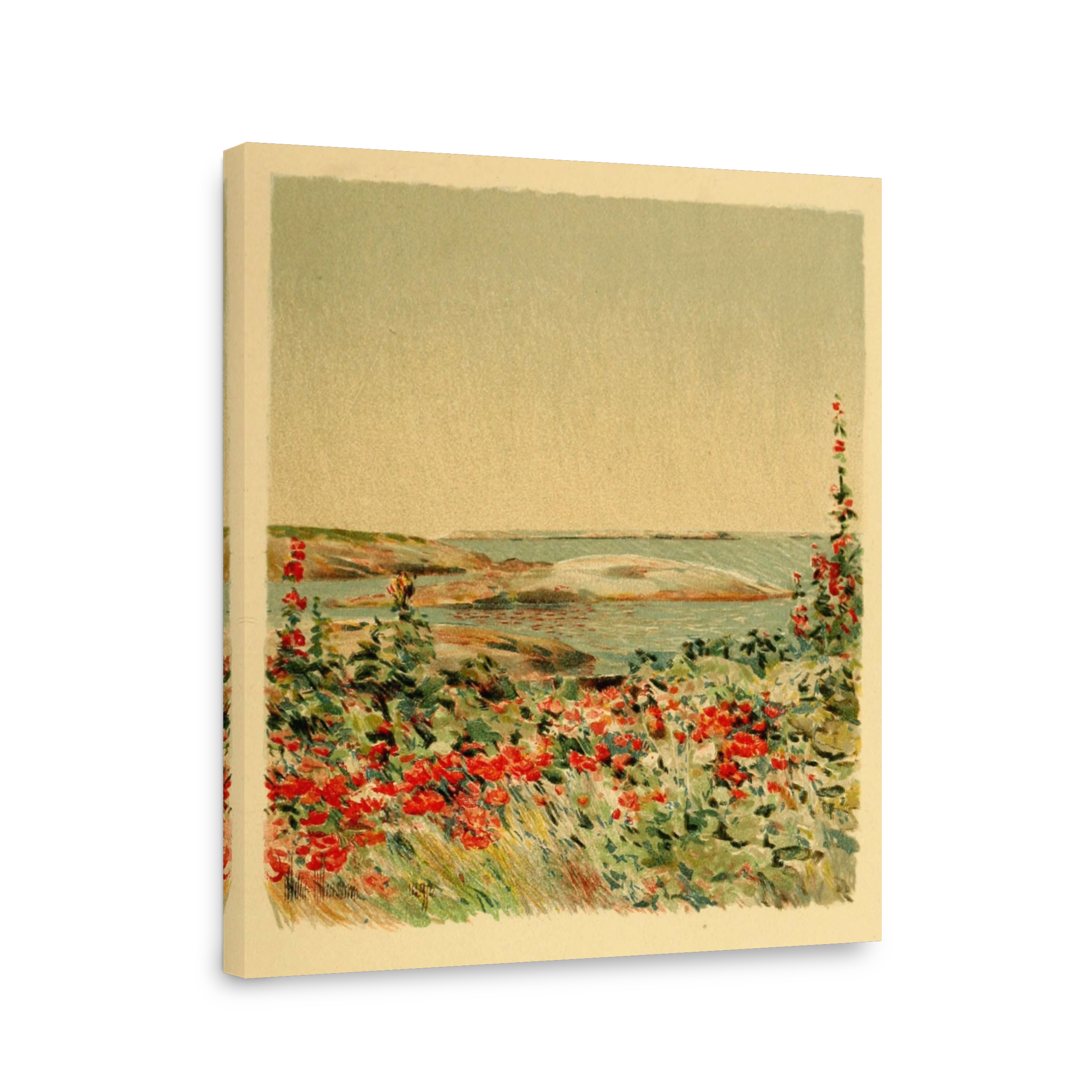 Hassam, Childe (1859 1935)   An Island Garden 1894   From The Doorway