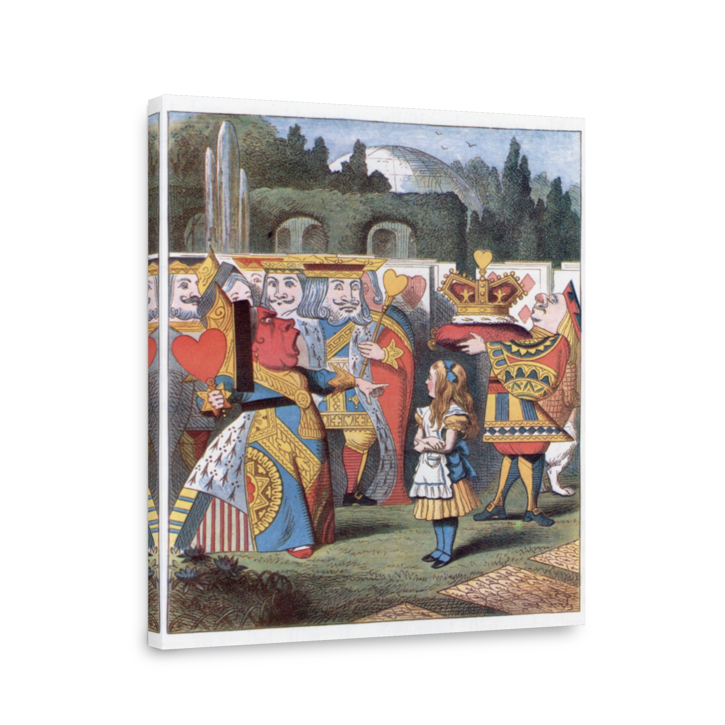 Tenniel, John (1820 1914)   The Nursery Alice 1890   The Queen Has Come