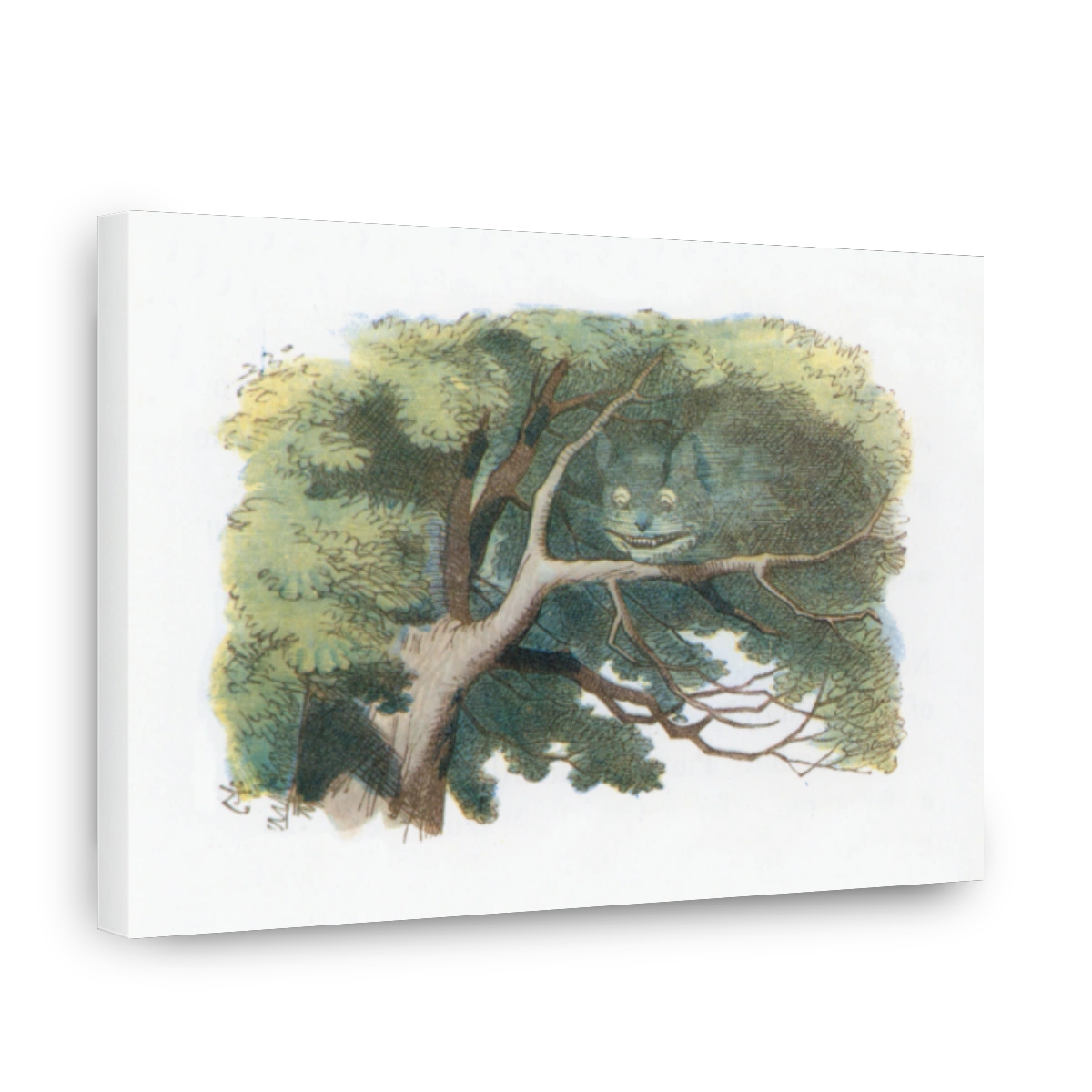 Tenniel, John (1820 1914)   The Nursery Alice 1890   The Cheshire Cat In Tree
