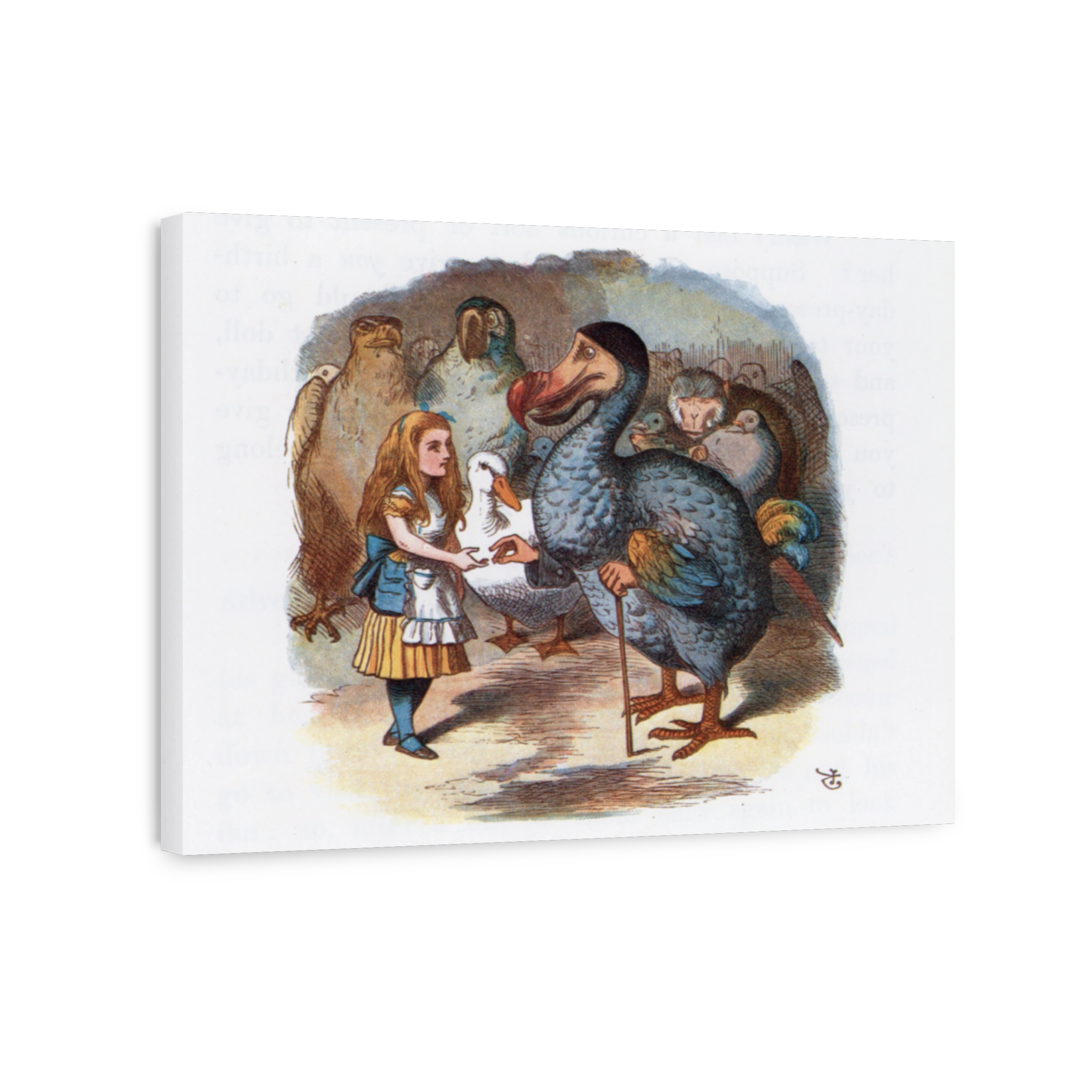 Tenniel, John (1820 1914)   The Nursery Alice 1890   Hand It Over Said Dodo