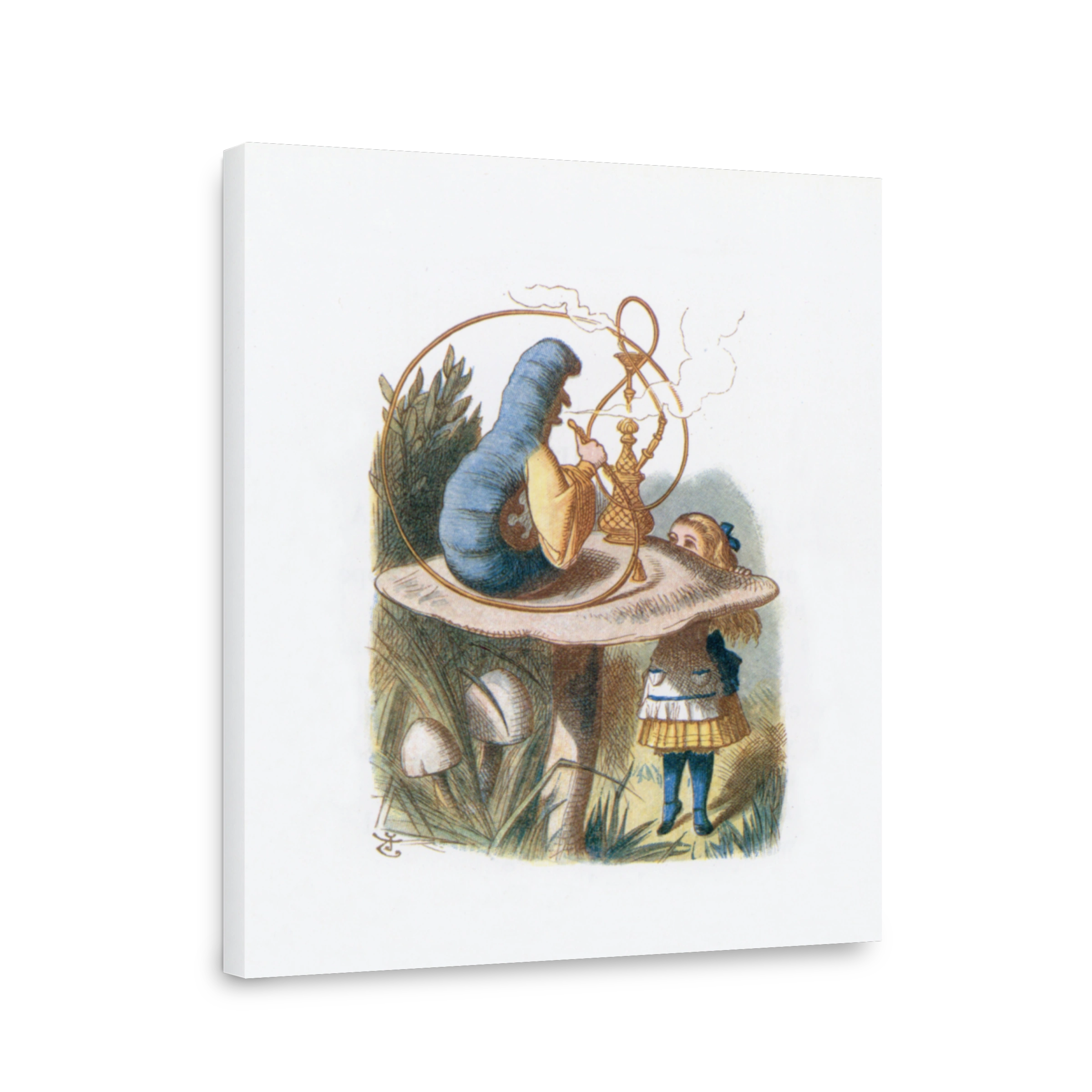 Tenniel, John (1820 1914)   The Nursery Alice 1890   Caterpillar