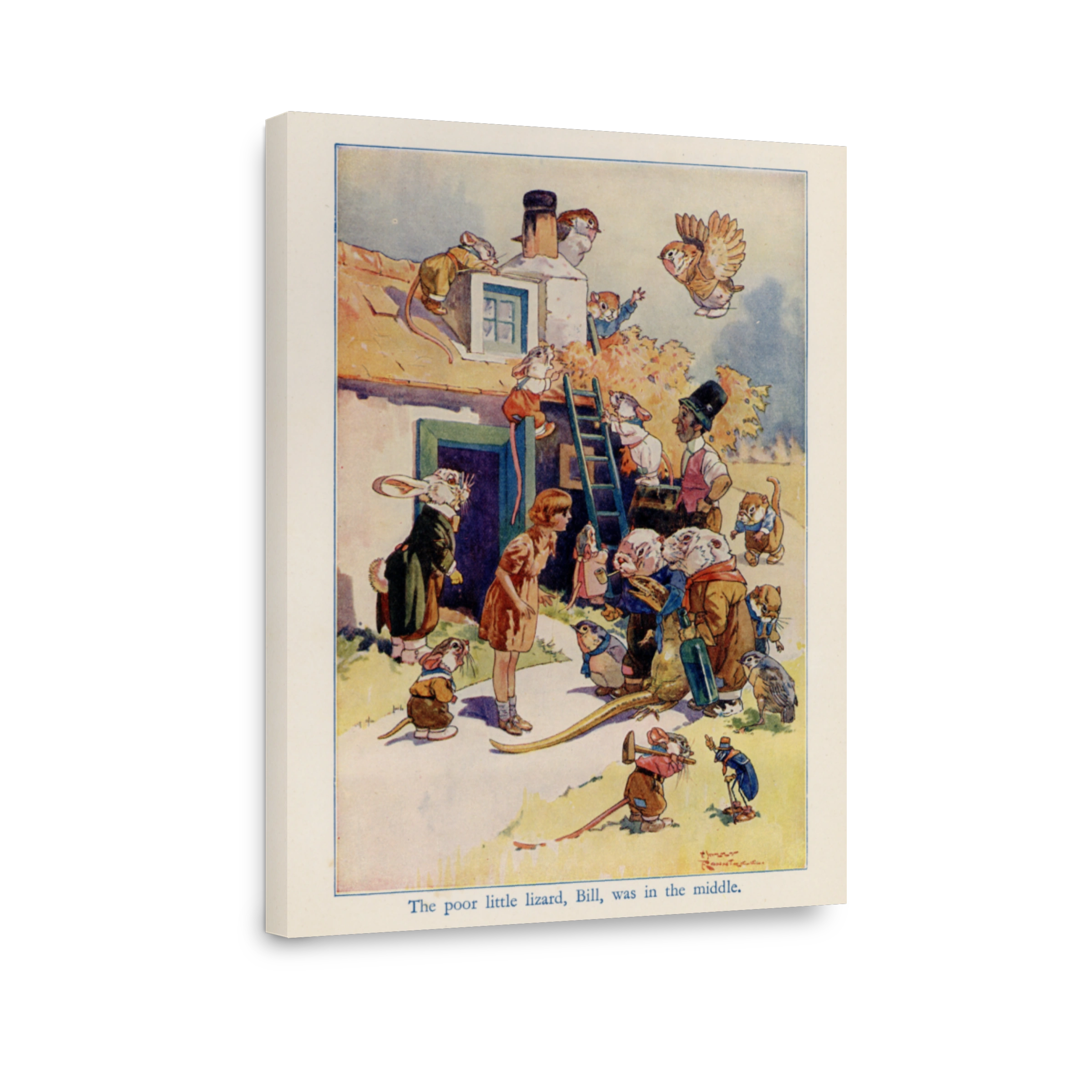 Rountree, Harry (1878 1950)   Alice In Wonderland 1928   Poor Lizard Bill