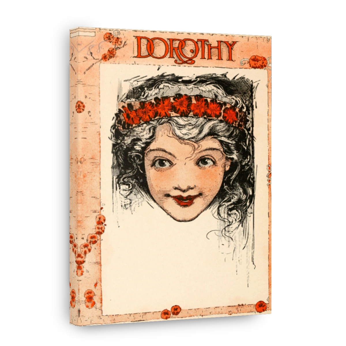 #neill, John R. (1877 1943)   The Emerald City Of Oz 1910   Endpaper, Dorothy