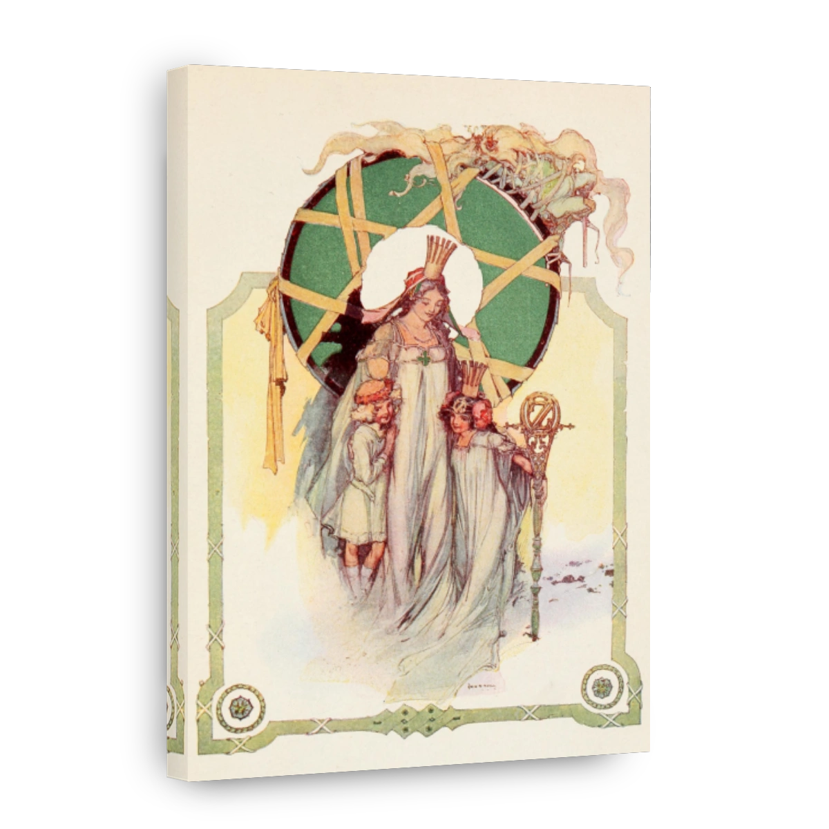 Neill, John R. (1877 1943)   The Emerald City Of Oz 1910   Glinda The Good