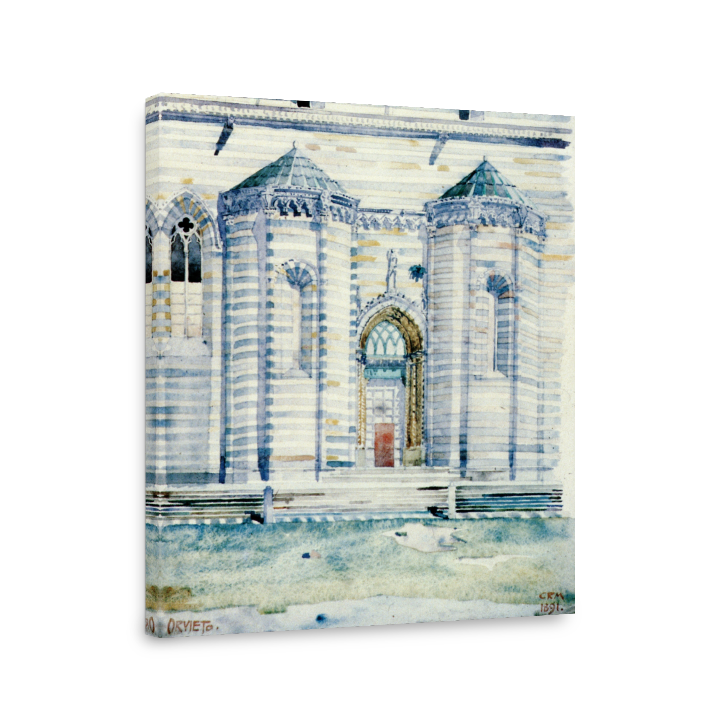 Mackintosh, Charles R (1868 1928)   Orvieto Cathedral 1891