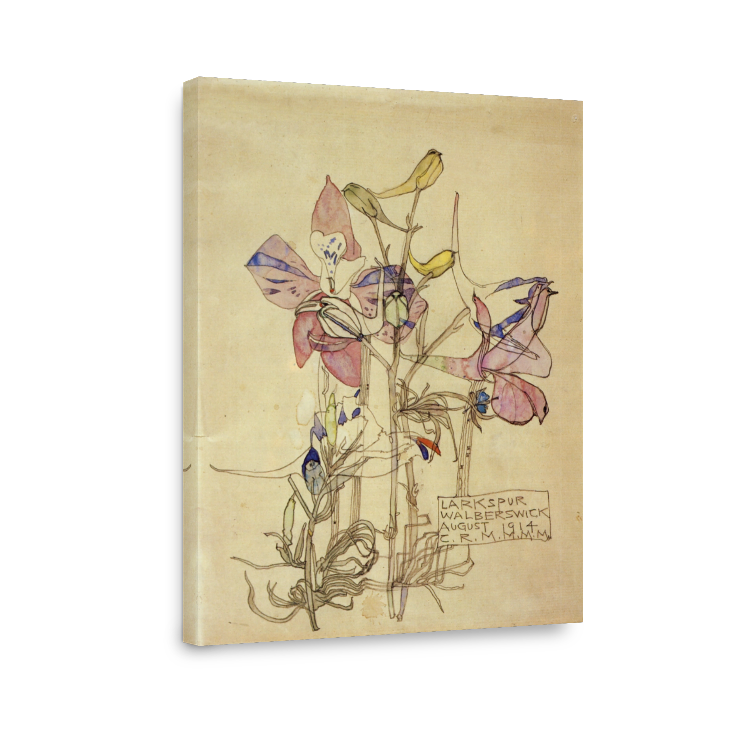 Mackintosh, Charles R (1868 1928)   Larkspur, Walberswick 1914